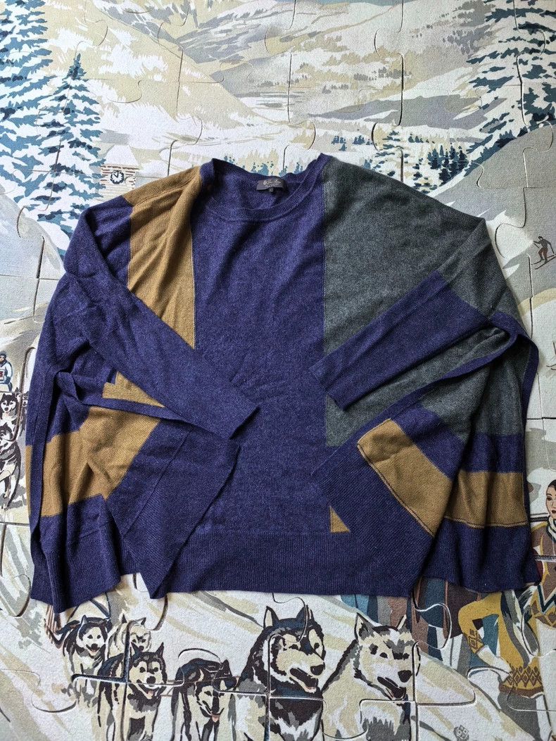 Loro Piana LORO PIANA Deconstruct the cloak with sheep's wool Size L / US 10 / IT 46 - 4 Thumbnail