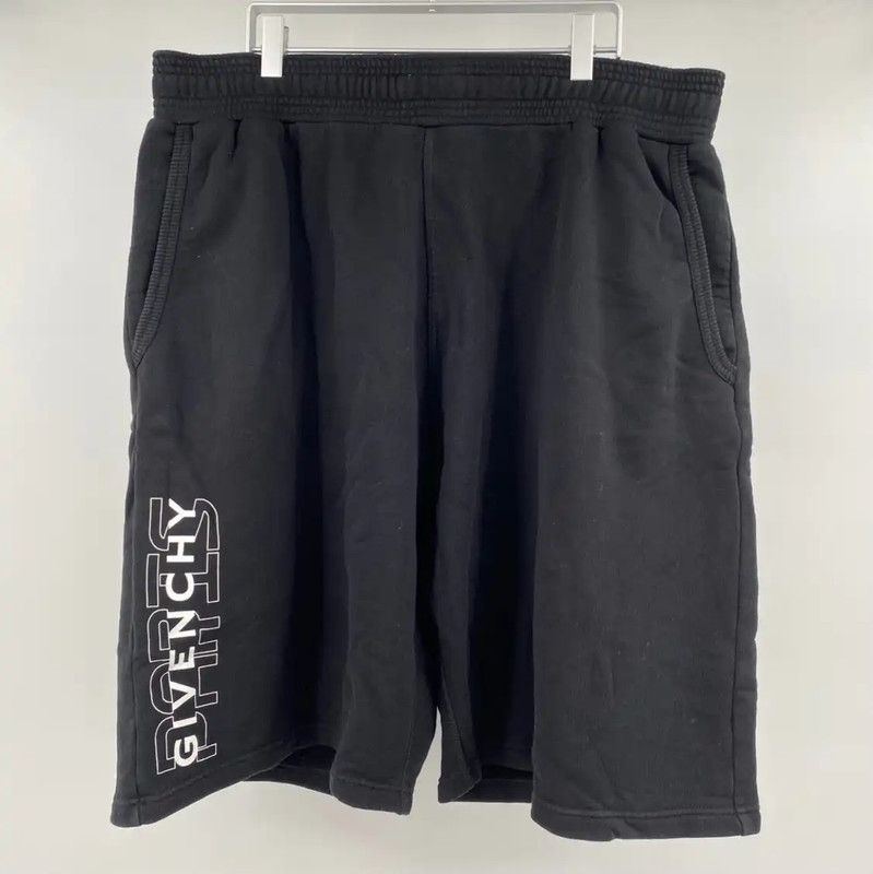 Givenchy Givenchy Black Cotton Men's Shorts 0089 Size US 44 / EU 60 - 1 Thumbnail
