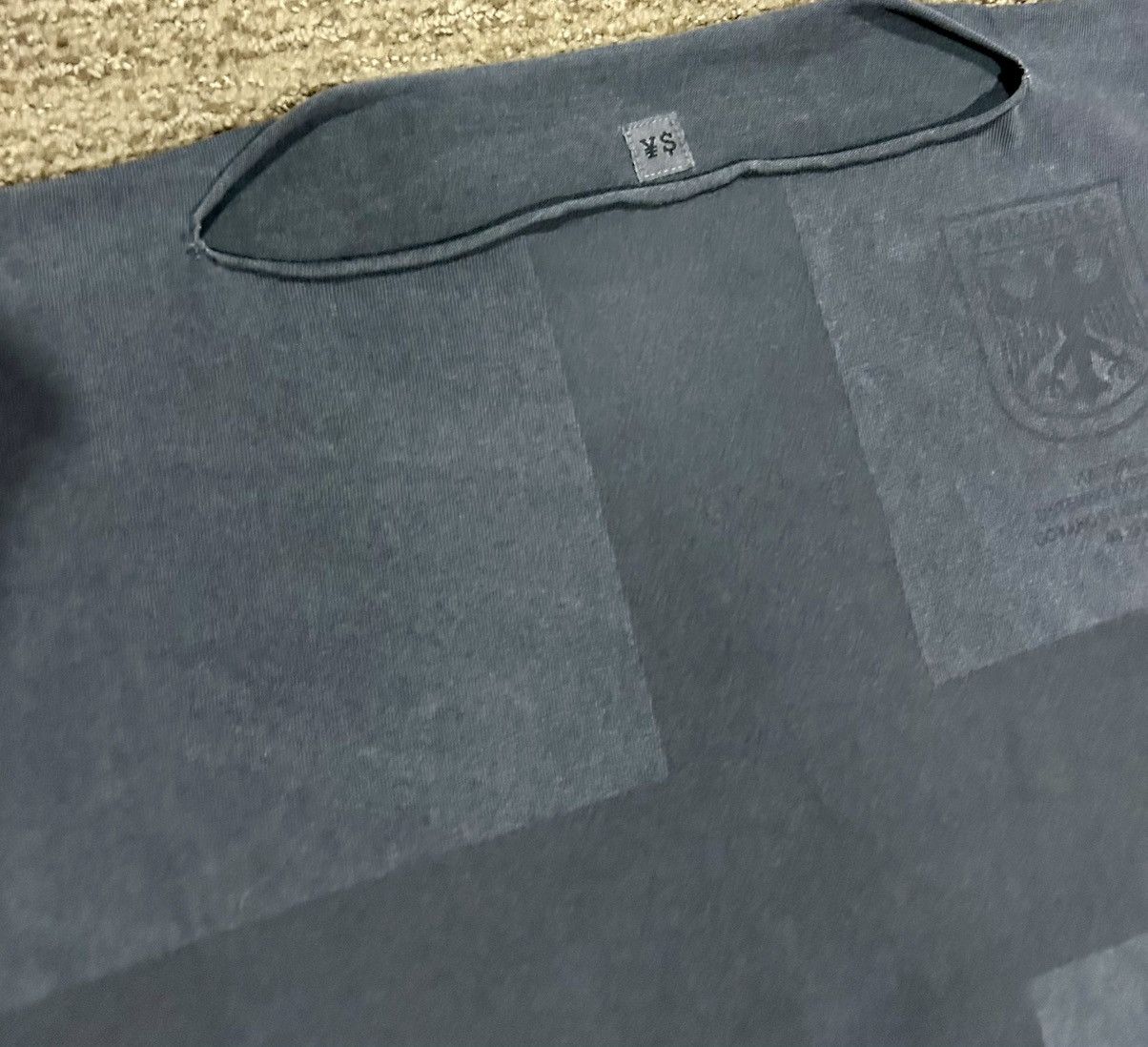 Yeezy Yeezy x ¥$ Vultures Korea Exclusive T-Shirt - Black - Size 1 Size US S / EU 44-46 / 1 - 16 Thumbnail