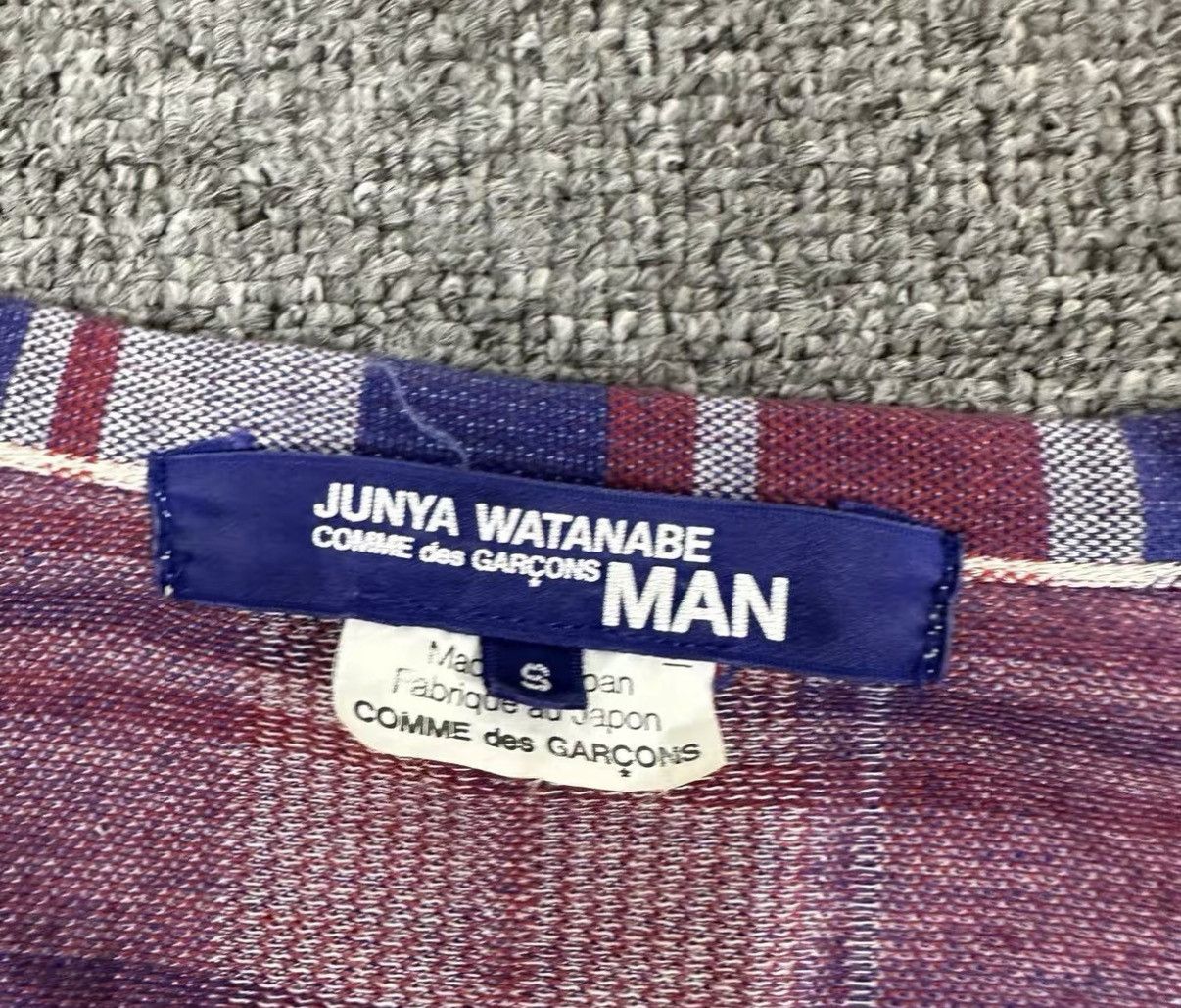 Junya Watanabe JUNYA WATANABE × CDG Plaid V-Neck Long Sleeve Shirt J16 Size US S / EU 44-46 / 1 - 5 Thumbnail