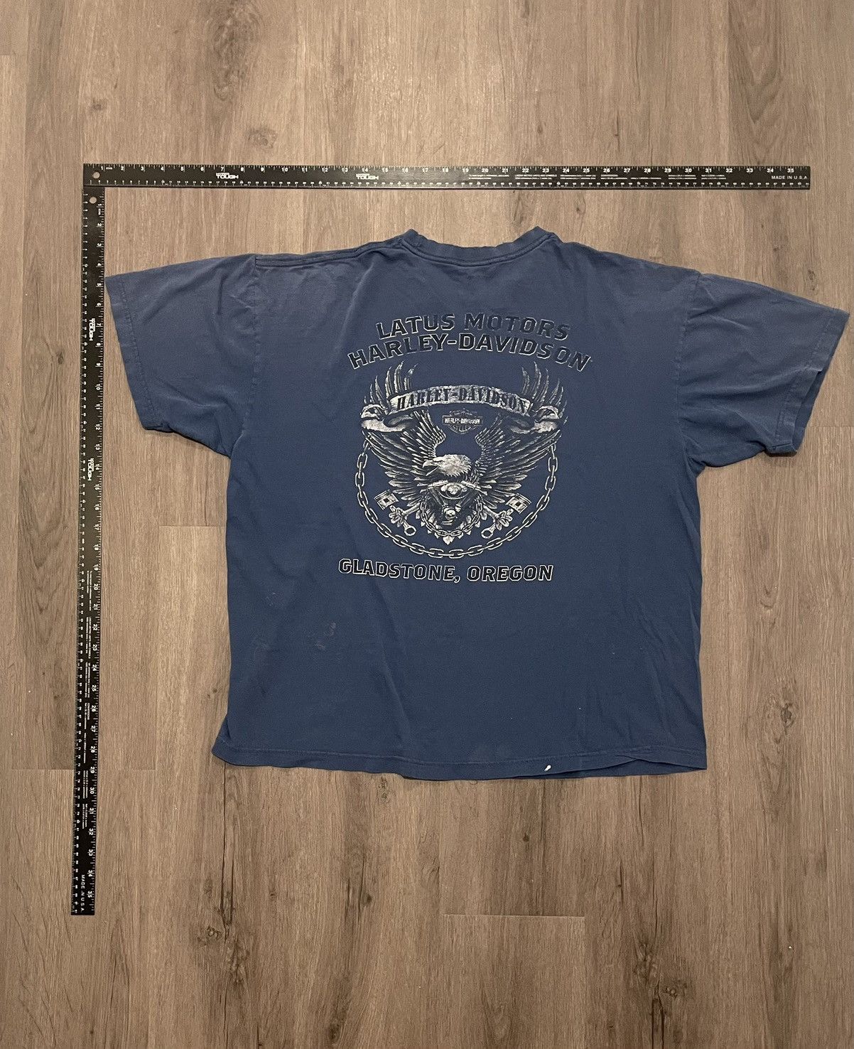 Harley Davidson Harley Davidson “Gladstone Oregon” T-shirt (No Sz) Size US XL / EU 56 / 4 - 4 Thumbnail
