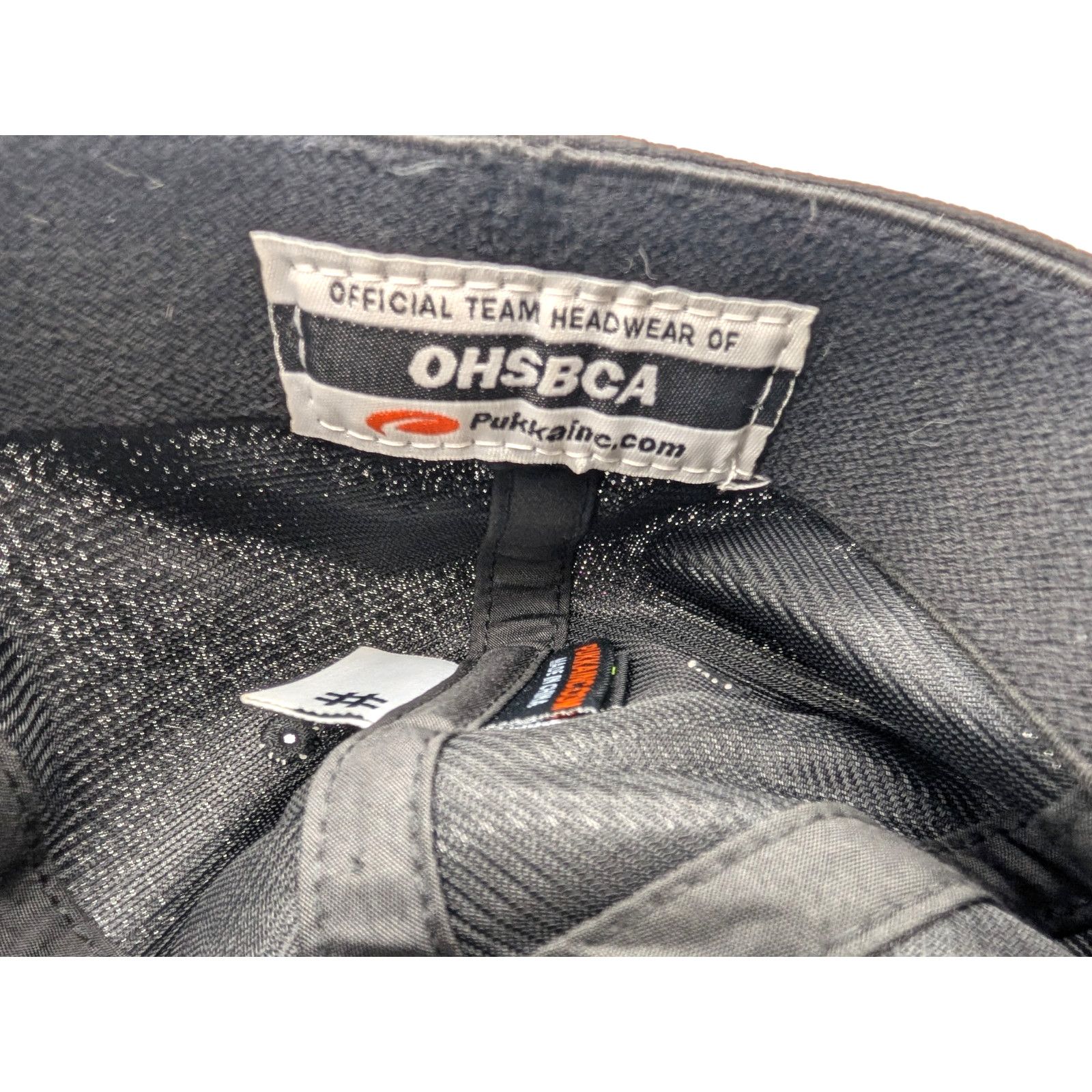 The Unbranded Brand Ohio All Star Series 2017 Black Silver Cap - Elastic Band Size ONE SIZE - 5 Thumbnail