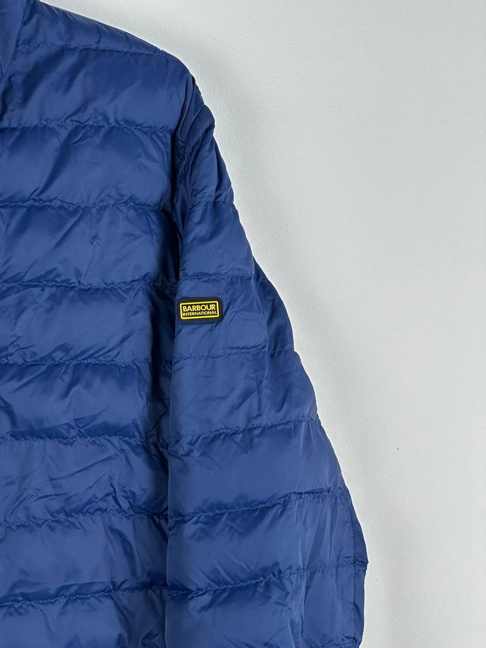 Barbour × Vintage Barbour International Impeller Blue Fiber Down Jacket Size US XL / EU 56 / 4 - 5 Thumbnail