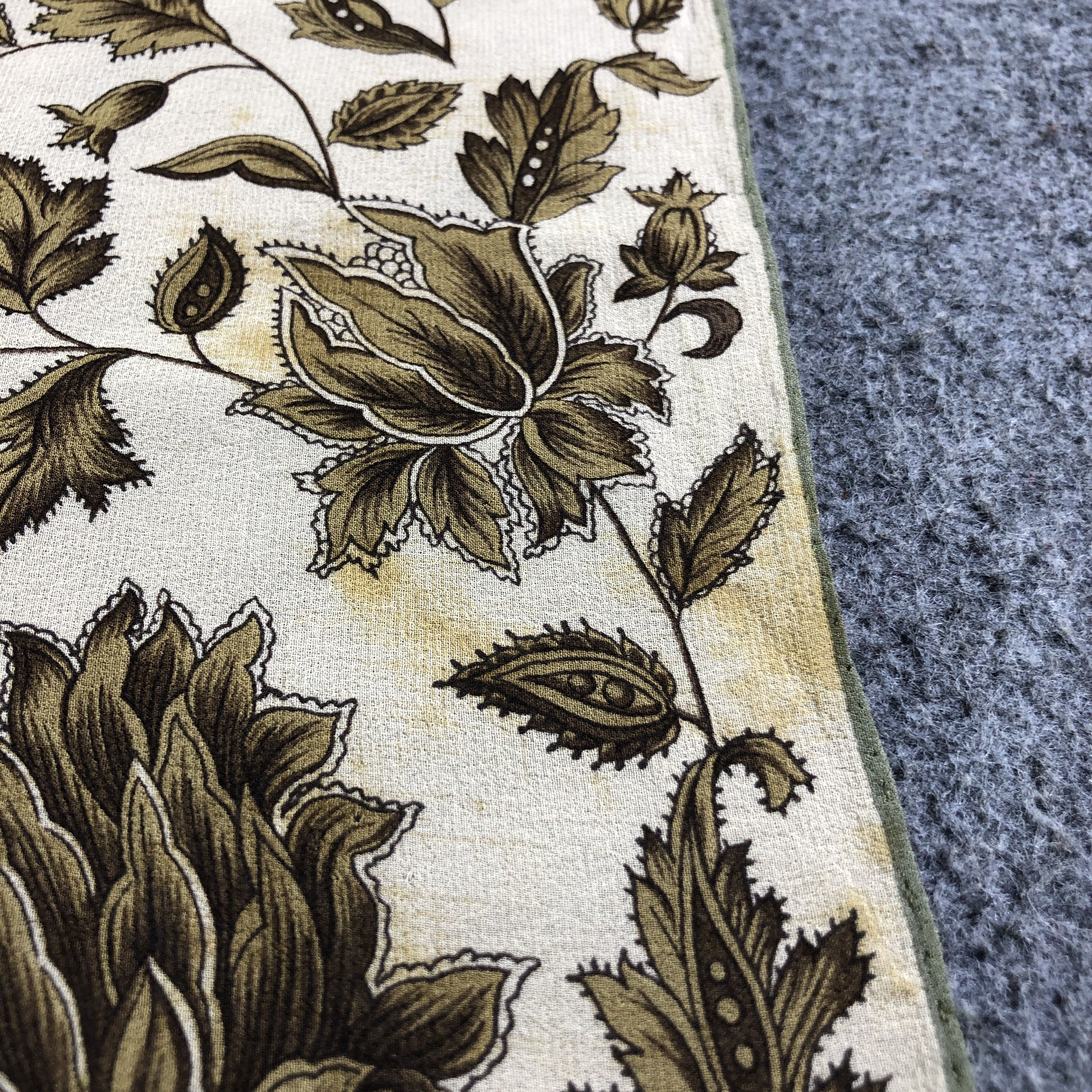 Stefano Ricci Stefano Ricci Floral Hand Rolled Silk Scarf M1044 Size ONE SIZE - 7 Thumbnail