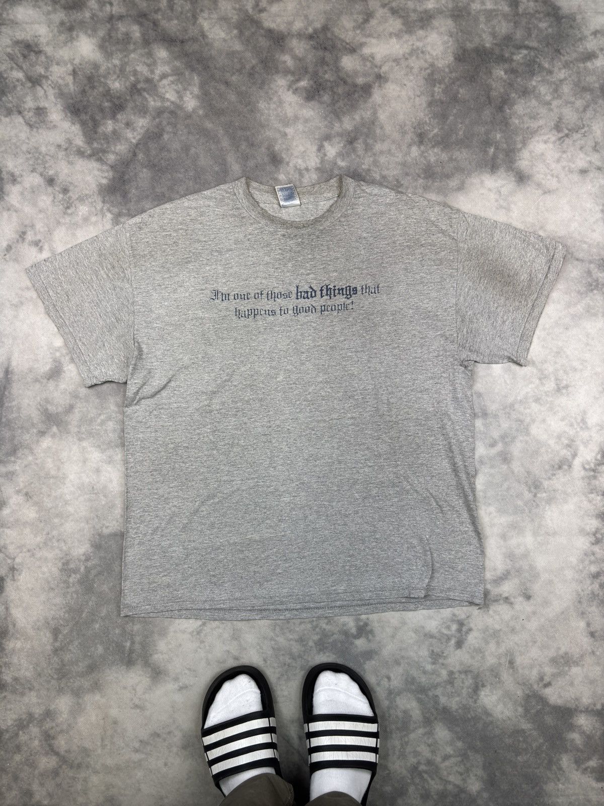 Vintage Vintage Bad Things Graphic Tshirt Humor Parody Funny Sex Tee Size US XL / EU 56 / 4 - 2 Thumbnail