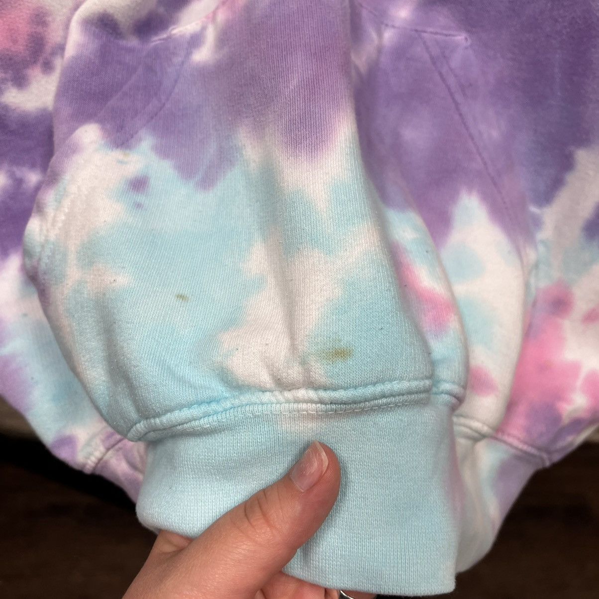 Santa Cruz Skateboards Vintage Y2K Santa Cruz Tie Dye Unisex Hoodie Large L Size US L / EU 52-54 / 3 - 7 Thumbnail