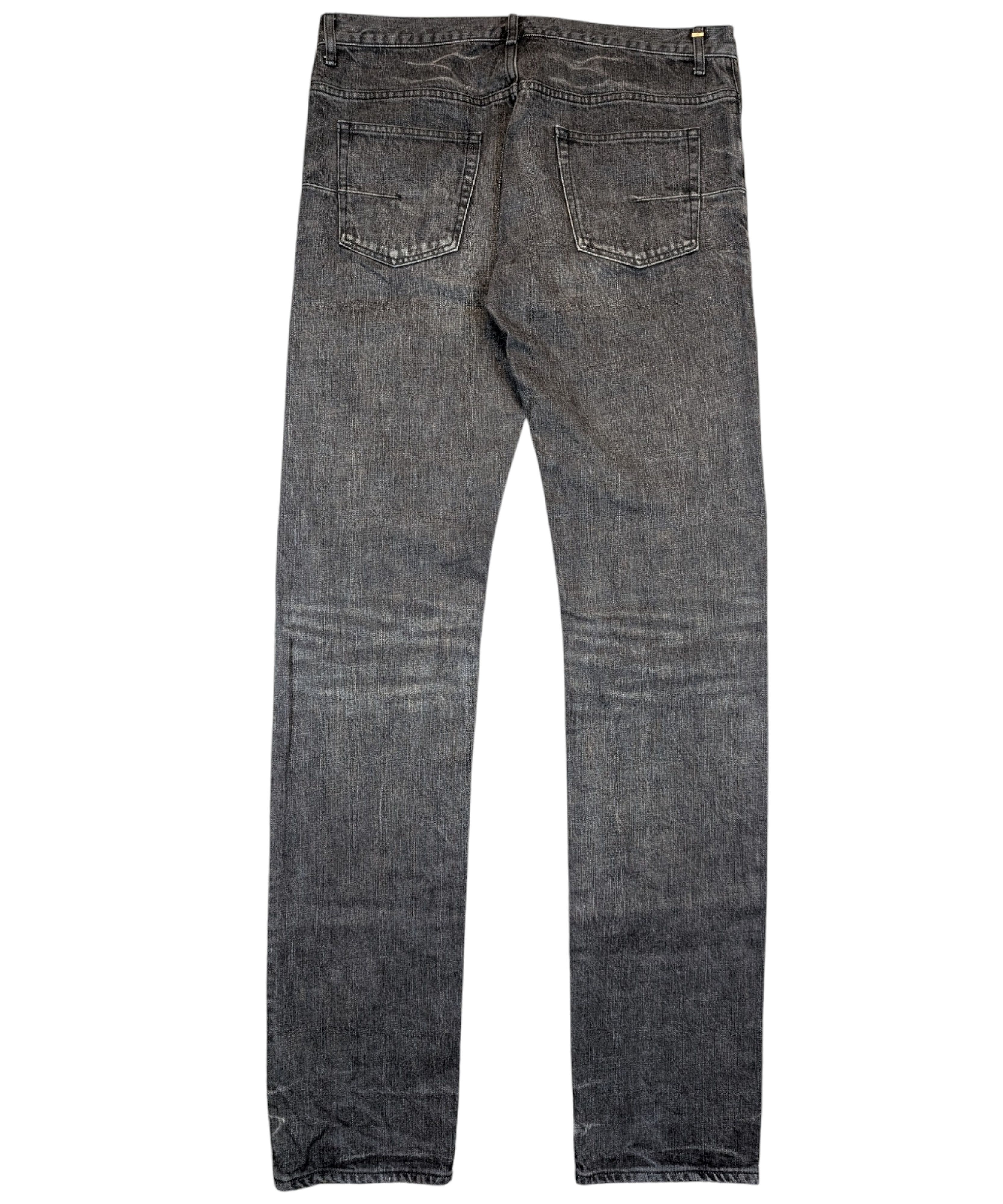 Dior Dior Whiskered Clawmark Grey Black Denim Jeans Hedi Slimane | Grailed