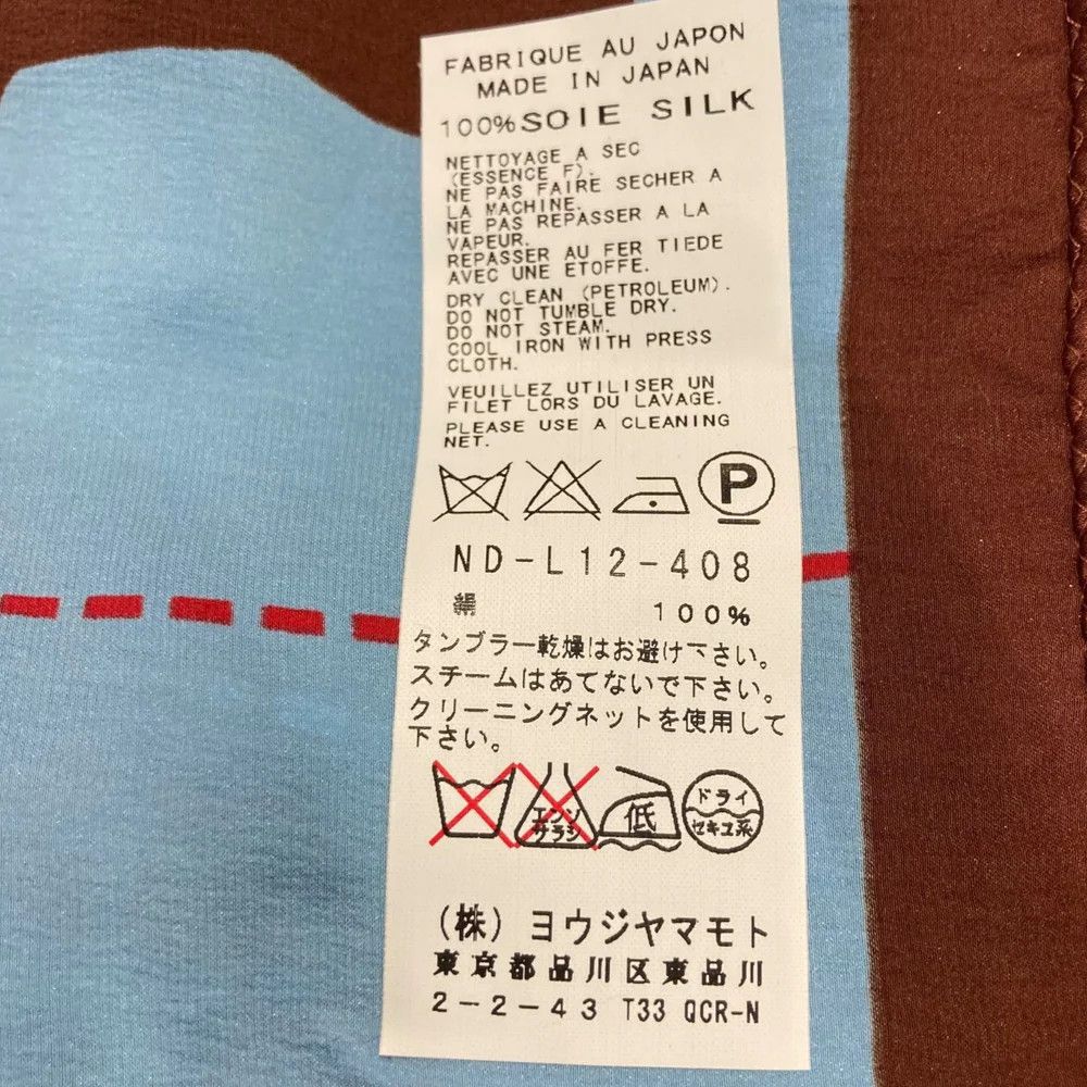 Yohji Yamamoto yohji yamamoto+Noir All-over pattern/silk/scarf Size ONE SIZE - 4 Thumbnail