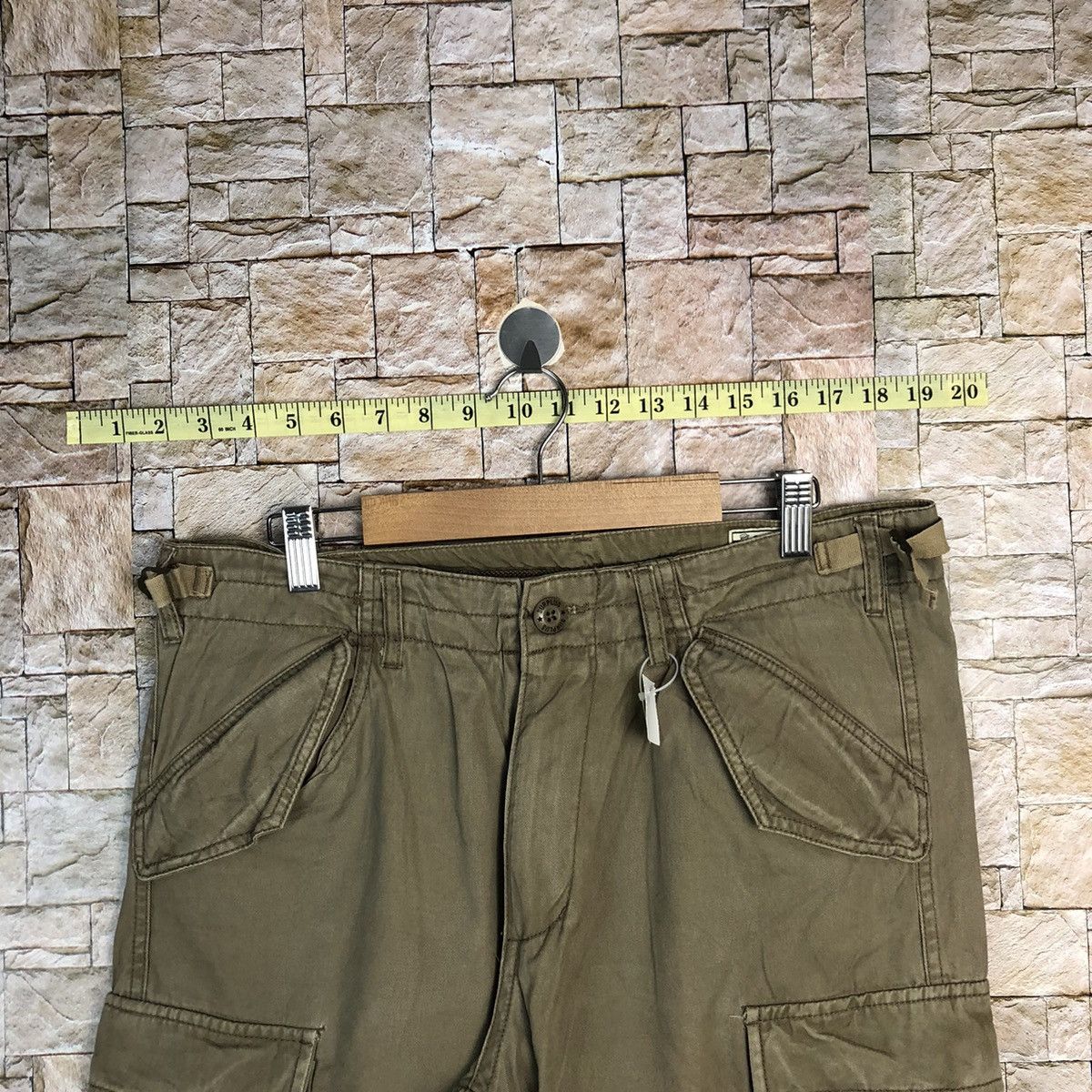 Surplus Research Surplus Brown utility tactical Cargo Multipocket Pants #A322 Size US 32 / EU 48 - 4 Thumbnail