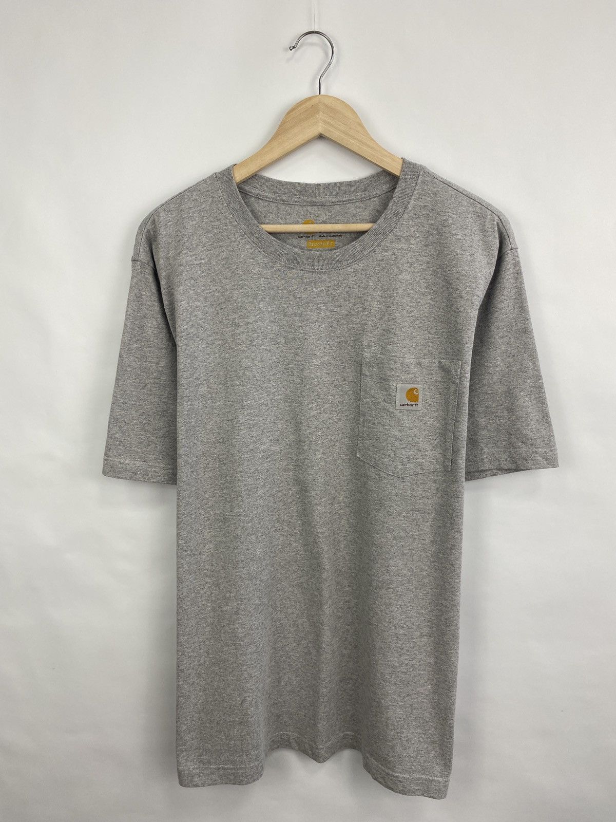 Carhartt 🇺🇸 Vintage Y2K Carhartt Box Logo T-Shirt Rare Retro Hype Size US L / EU 52-54 / 3 - 3 Thumbnail