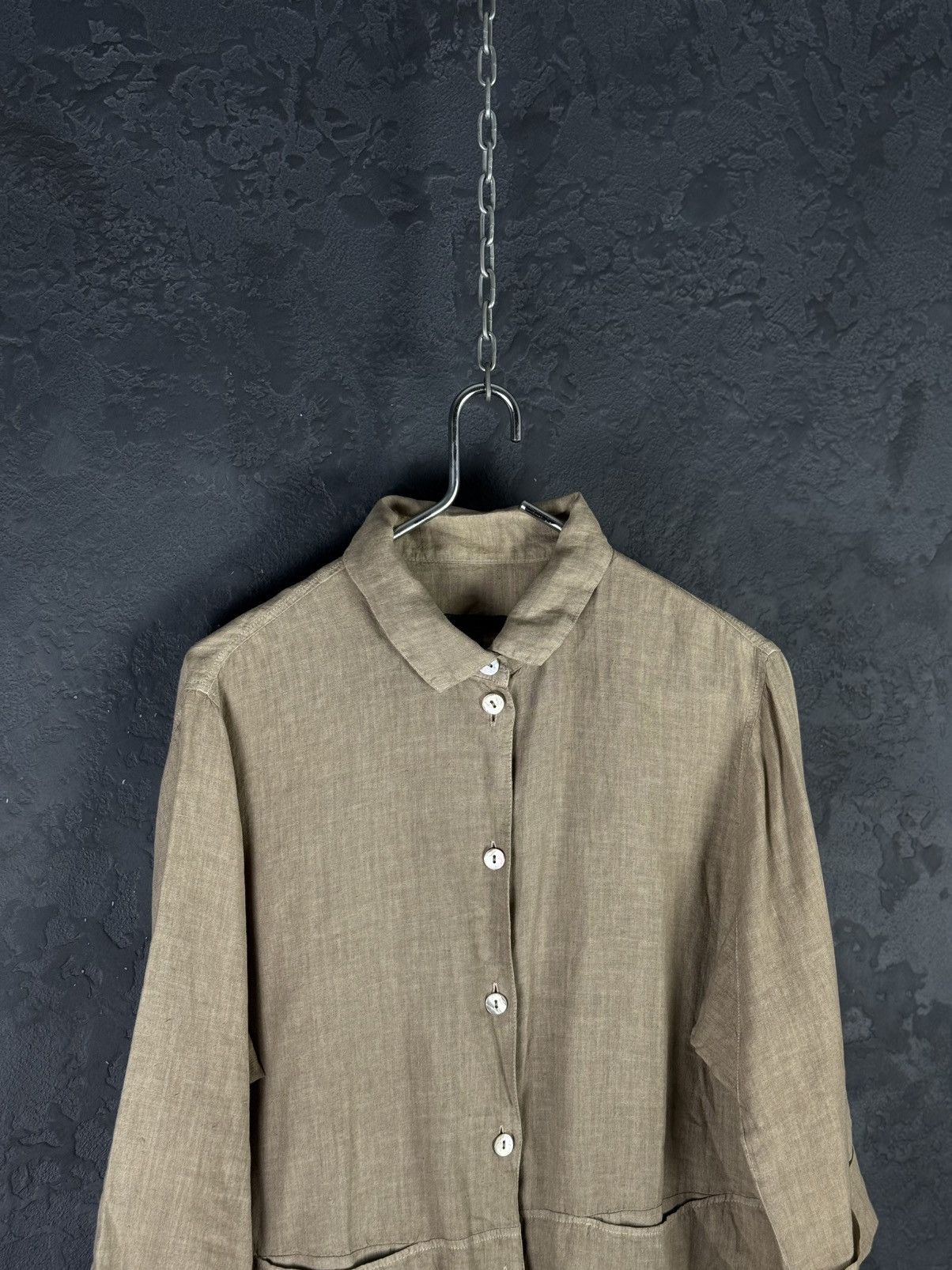 OSKA Oska Linen Lightweight Button Up Shirt Jacket Size 1 Size S / US 4 / IT 40 - 5 Thumbnail