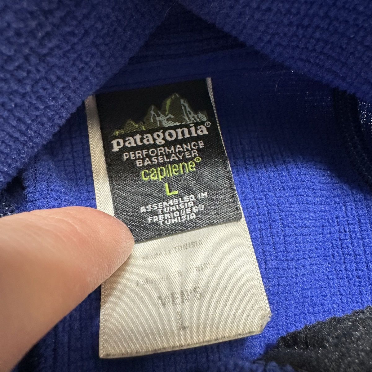 Patagonia Patagonia Performance Base Layer Capilene long sleeve shirt Size US L / EU 52-54 / 3 - 4 Thumbnail
