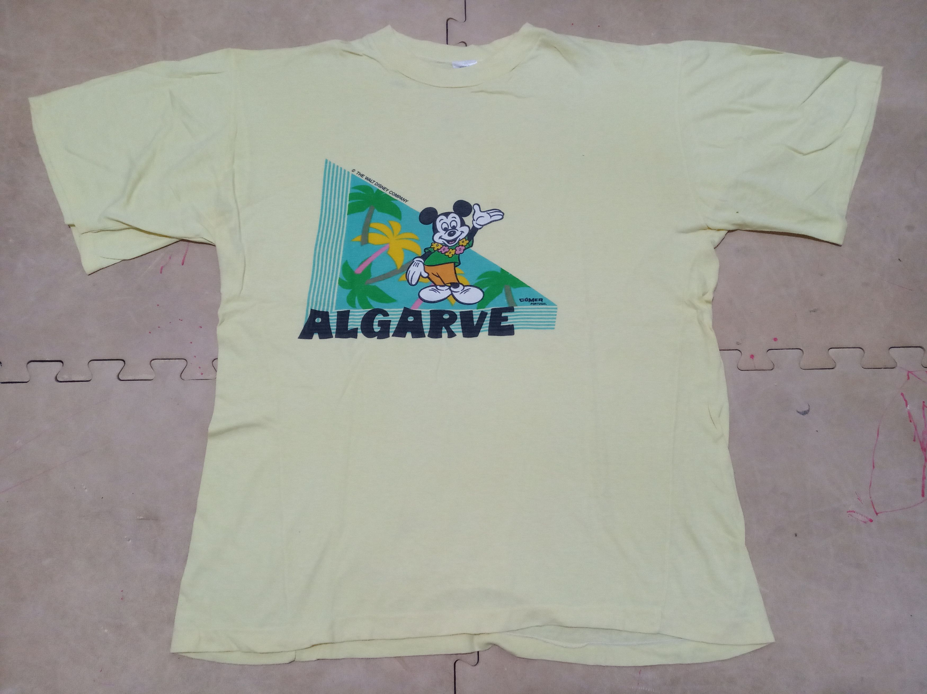 Disney Vintage Mickey Mouse "Algarve" Portugal Size US XXL / EU 58 / 5 - 1 Thumbnail