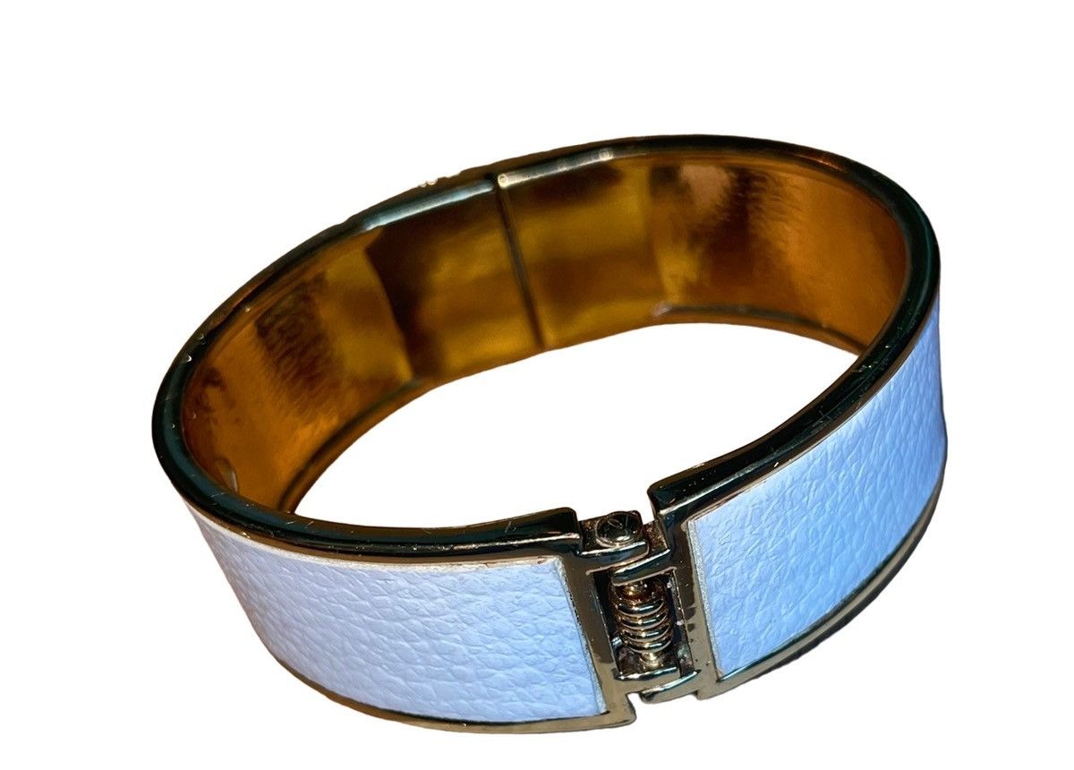 Other MX Designer Leather Hinged Cuff Size ONE SIZE - 2 Thumbnail