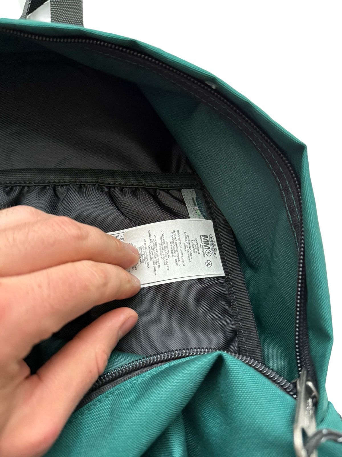 Maison Margiela Melting Eastpak Green Backpack Bag Size ONE SIZE - 6 Thumbnail