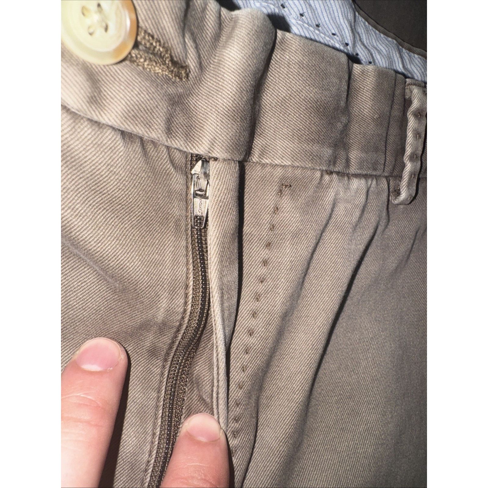 Peter Millar Peter Millar Slim Chino Pants 32x28 Khaki Golf Casual Size US 32 / EU 48 - 4 Thumbnail