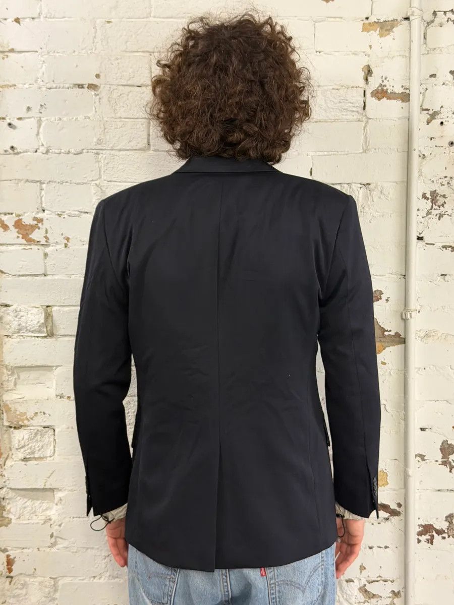 Maison Margiela 2012 Maison Margiela H&M Black Modern Blazer Jacket Size US S / EU 44-46 / 1 - 2 Thumbnail