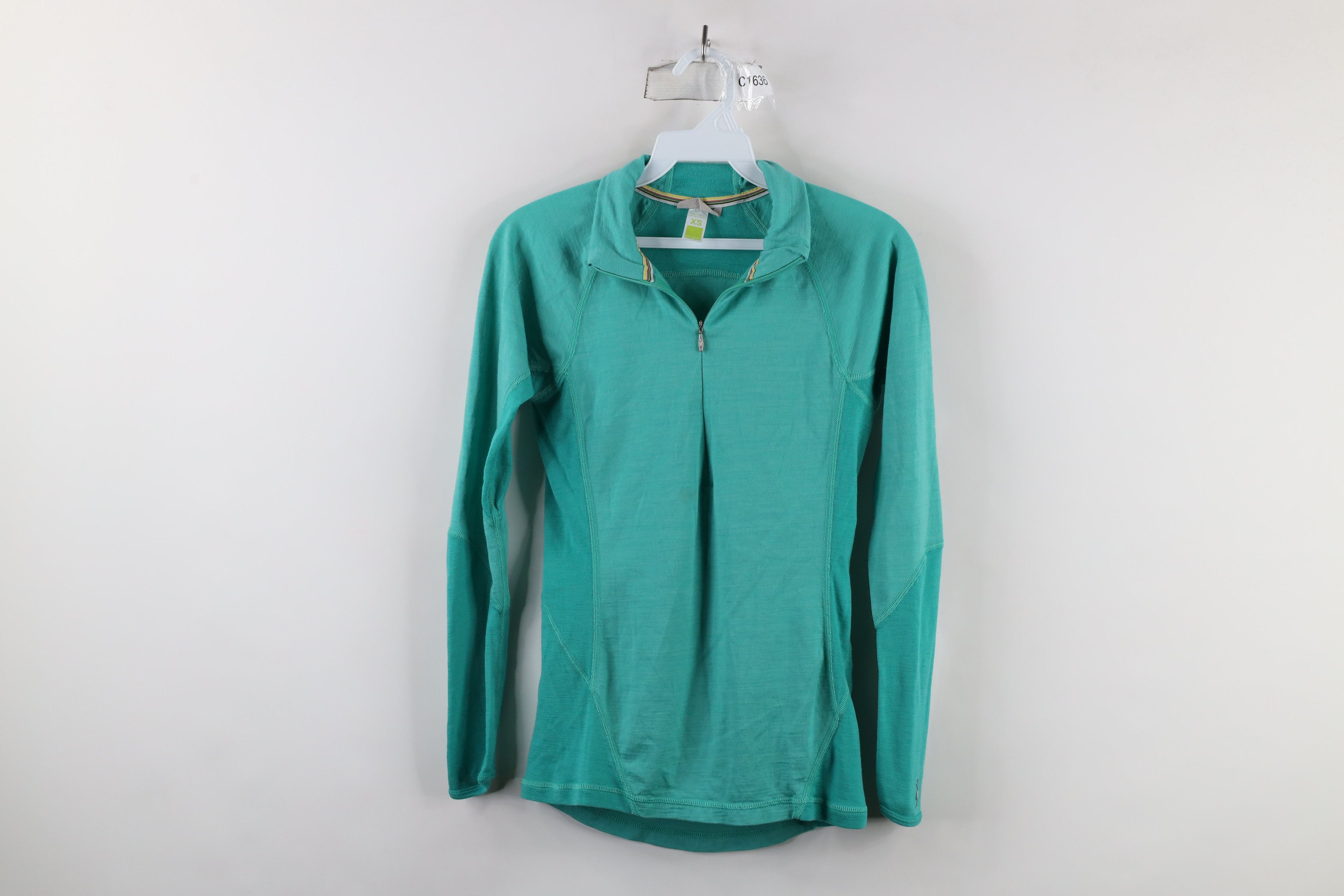 Smartwool × Vintage Smartwool Merino Wool Knit Half Zip Pullover Sweater Size XS / US 0-2 / IT 36-38 - 1 Thumbnail