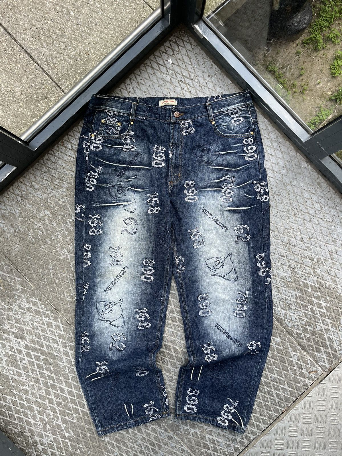 Other Avant Garde jeans vintage Y2K Size US 39 - 1 Thumbnail