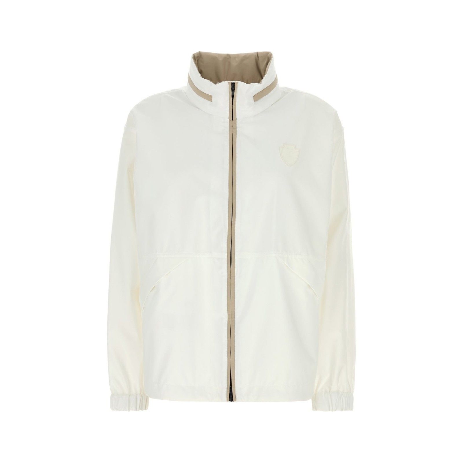 Brunello Cucinelli BRUNELLO CUCINELLI White Polyester Raincoat New & Authentic Size M / US 6-8 / IT 42-44 - 1 Thumbnail