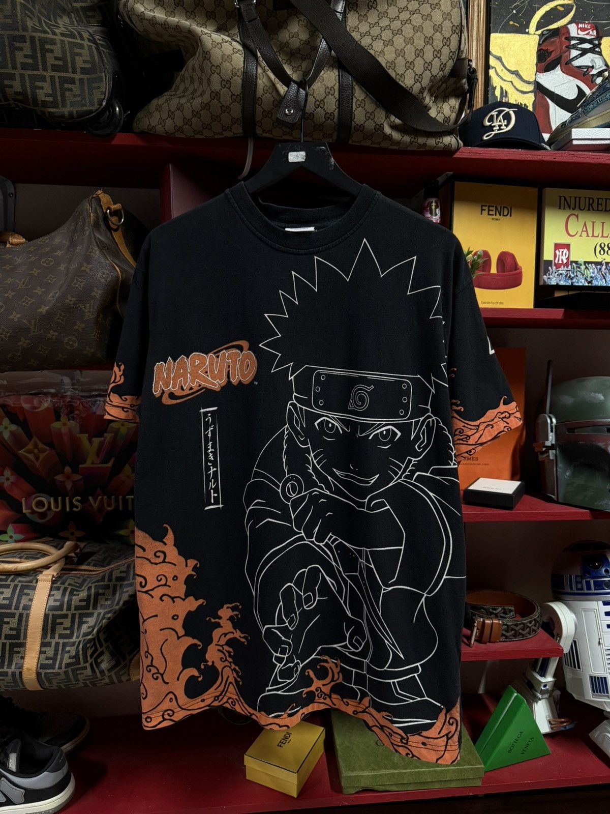 Vintage 00’ Naruto Anime Men’s Tee Shirt XLarge