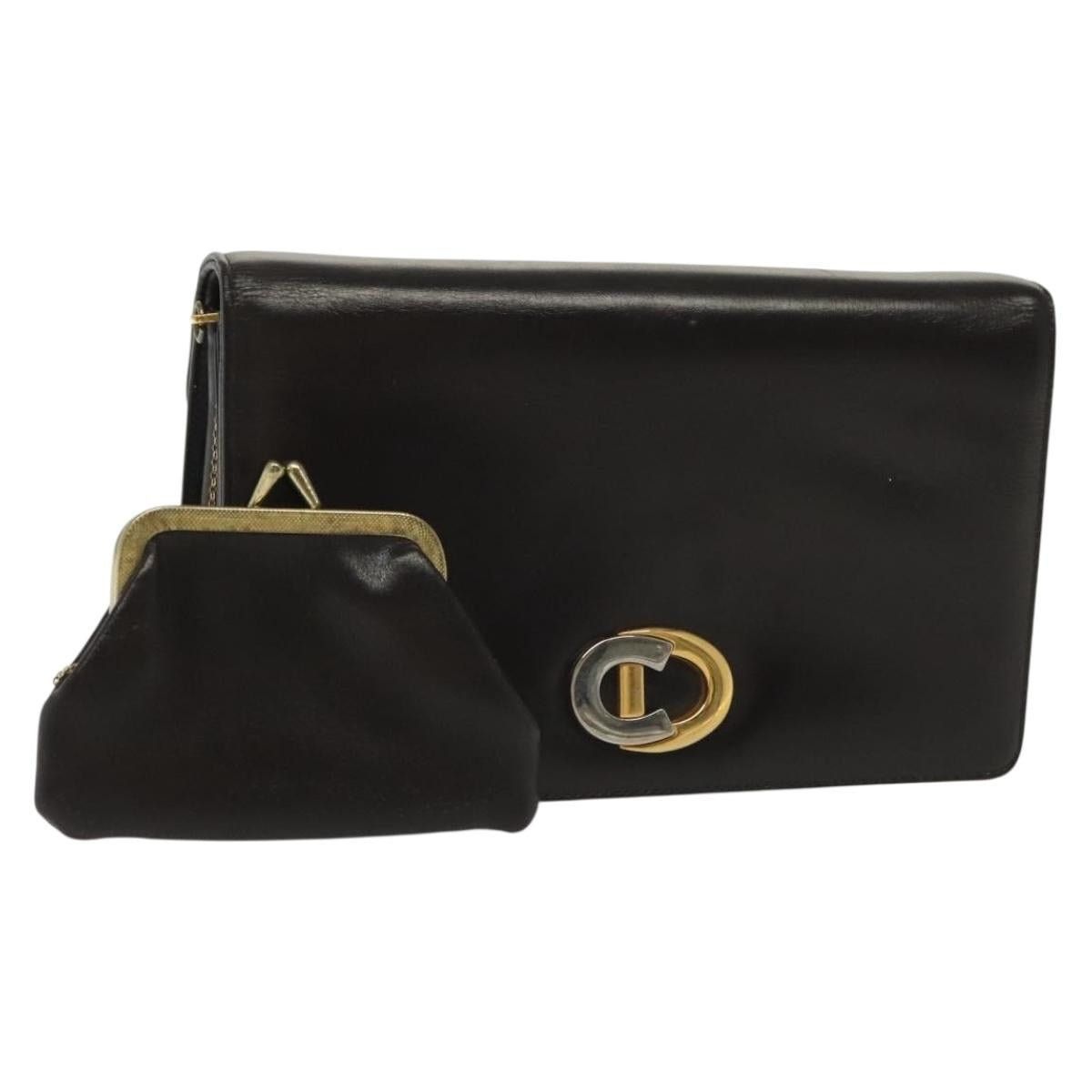 Dior DIOR Shoulder Bag Leather Brown Champagne Gold Size ONE SIZE - 1 Thumbnail