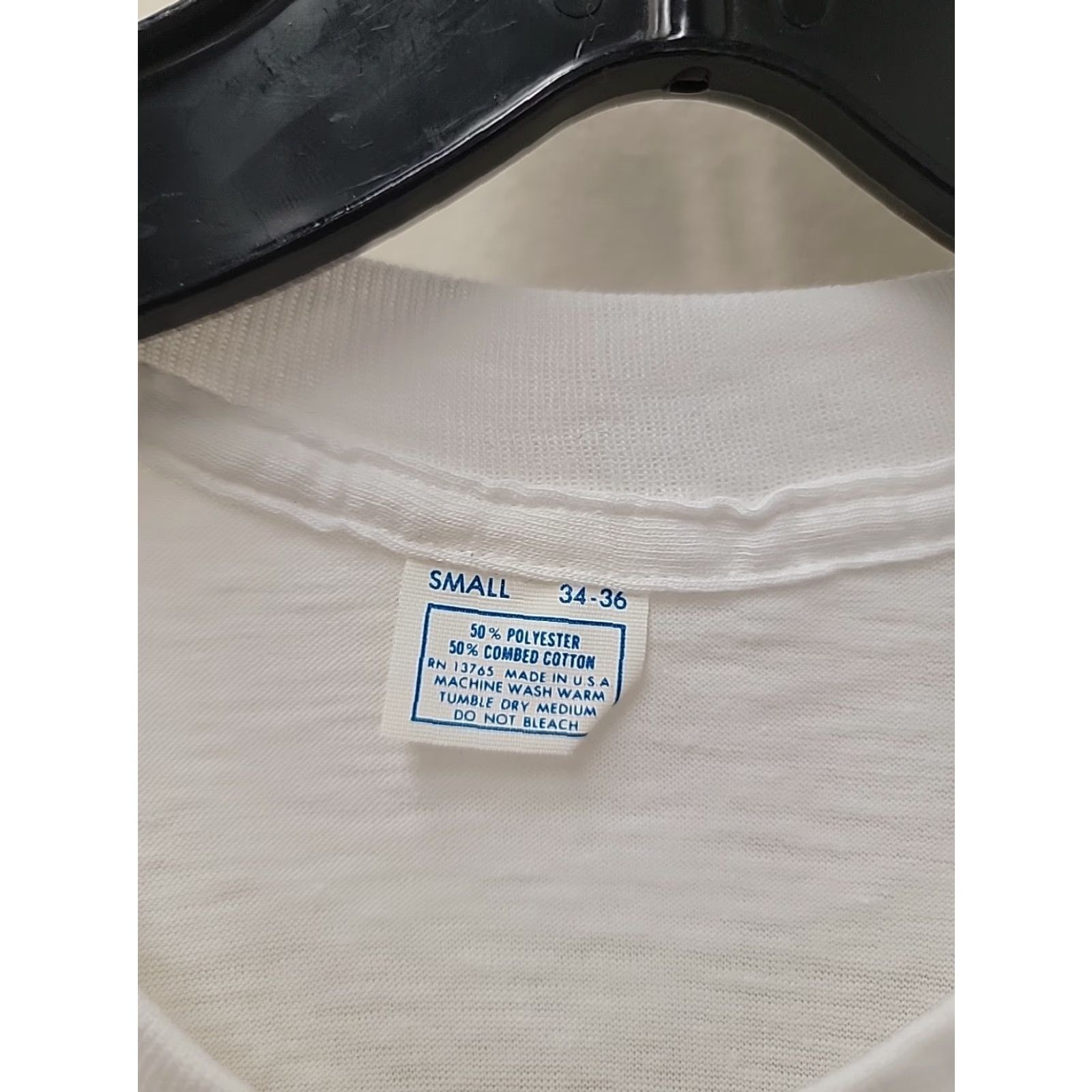 Elwood VINTAGE Blues Brothers Movie T Shirt Mens Small White Shirt Mens S 70s Jake & Elwood Vintage NTOWT Size US S / EU 44-46 / 1 - 4 Thumbnail