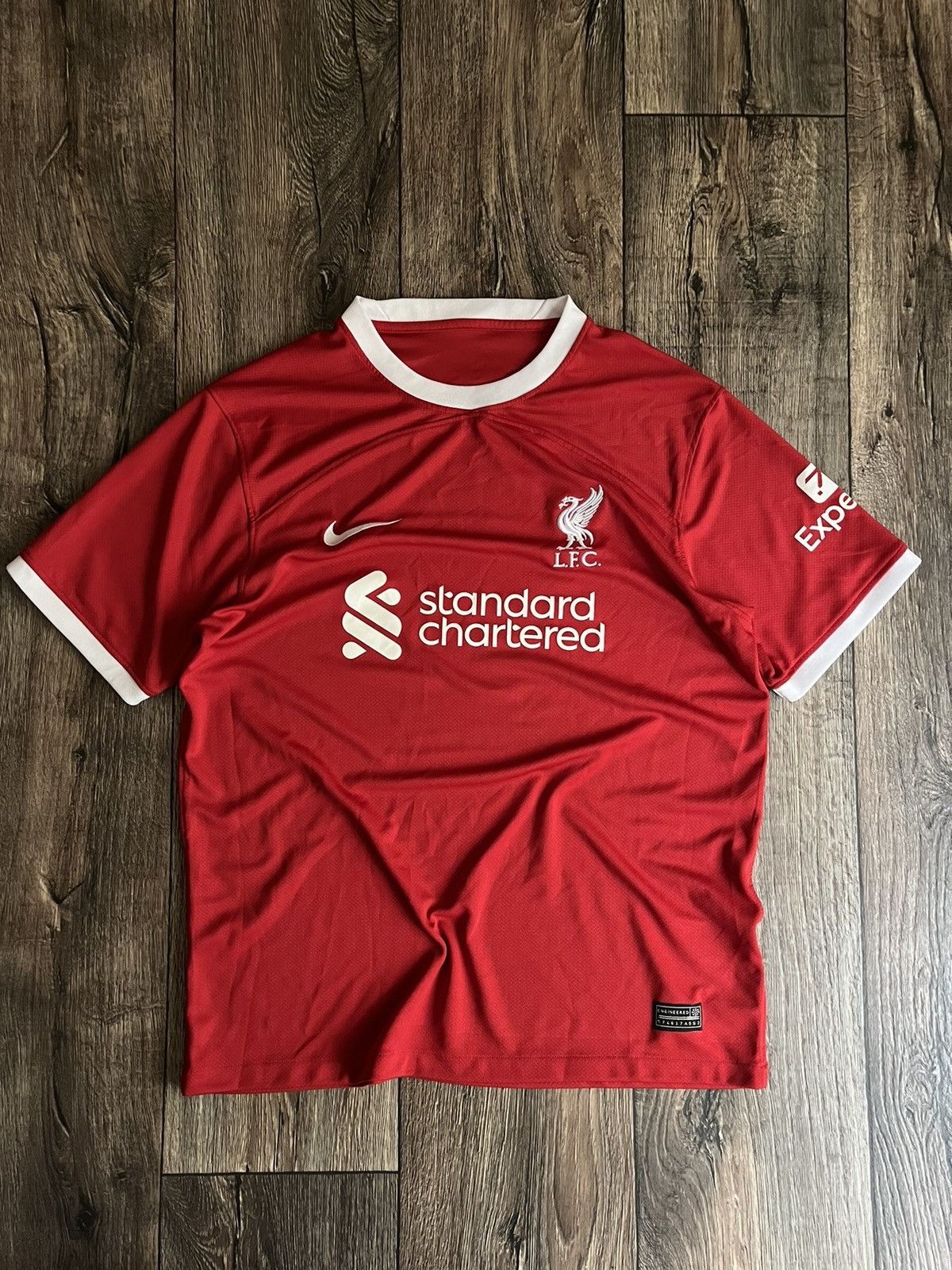 Nike Nike Liverpool 2023/2024 Home Soccer Football Jersey Size US L / EU 52-54 / 3 - 1 Thumbnail