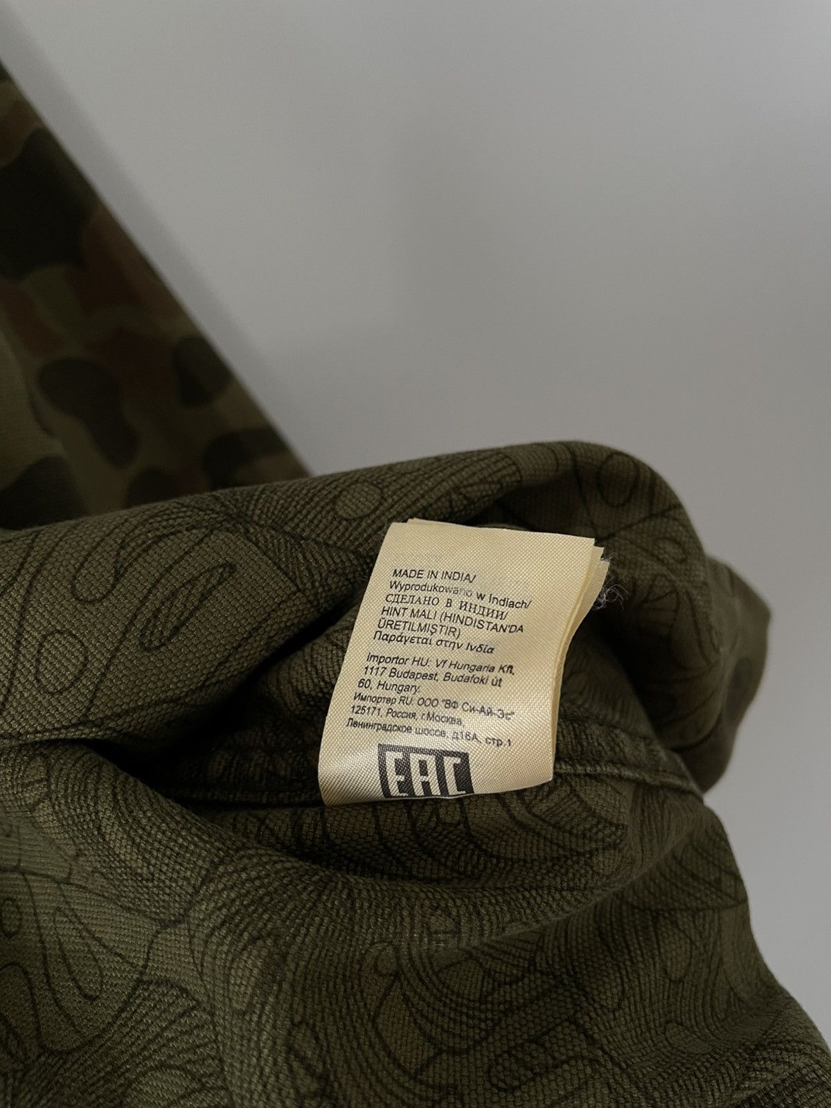 Lee LEE Woodland Camo Military Canvas Chore Jacket Size US S / EU 44-46 / 1 - 10 Thumbnail