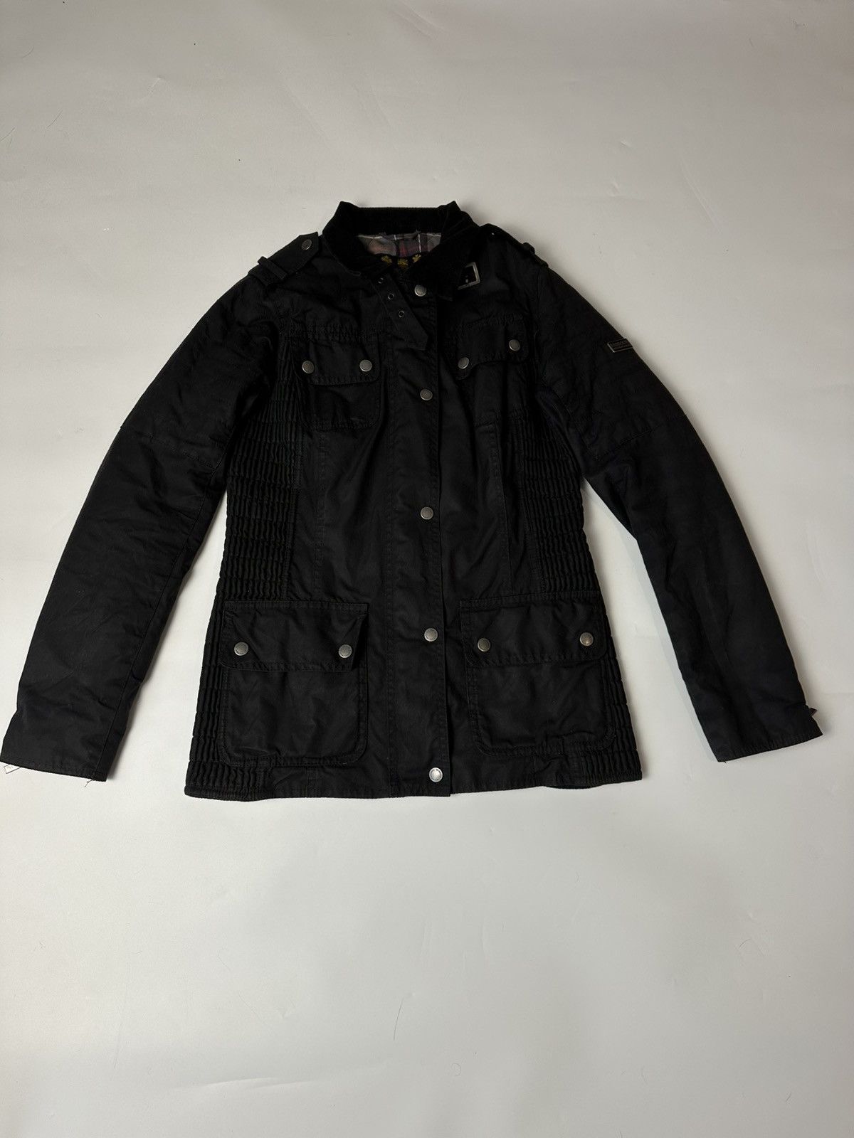 Barbour Barbour International Fireblade women Wax Jacket Size UK 12 Size XL / US 12-14 / IT 48-50 - 2 Thumbnail
