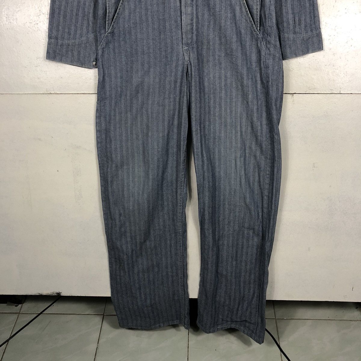 Vintage Coverall Overall OOD Fellow RedKap Size US 32 / EU 48 - 5 Thumbnail