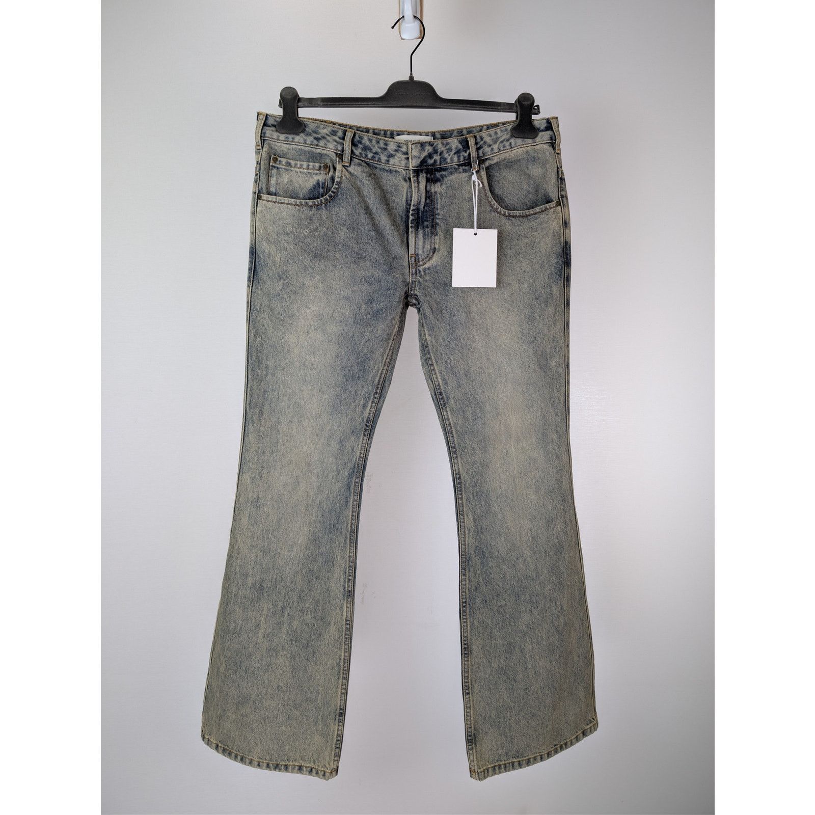 Entire Studios o1rshd1 Slim-Flared Denim Jeans in Blue Size US 34 / EU 50 - 2 Thumbnail