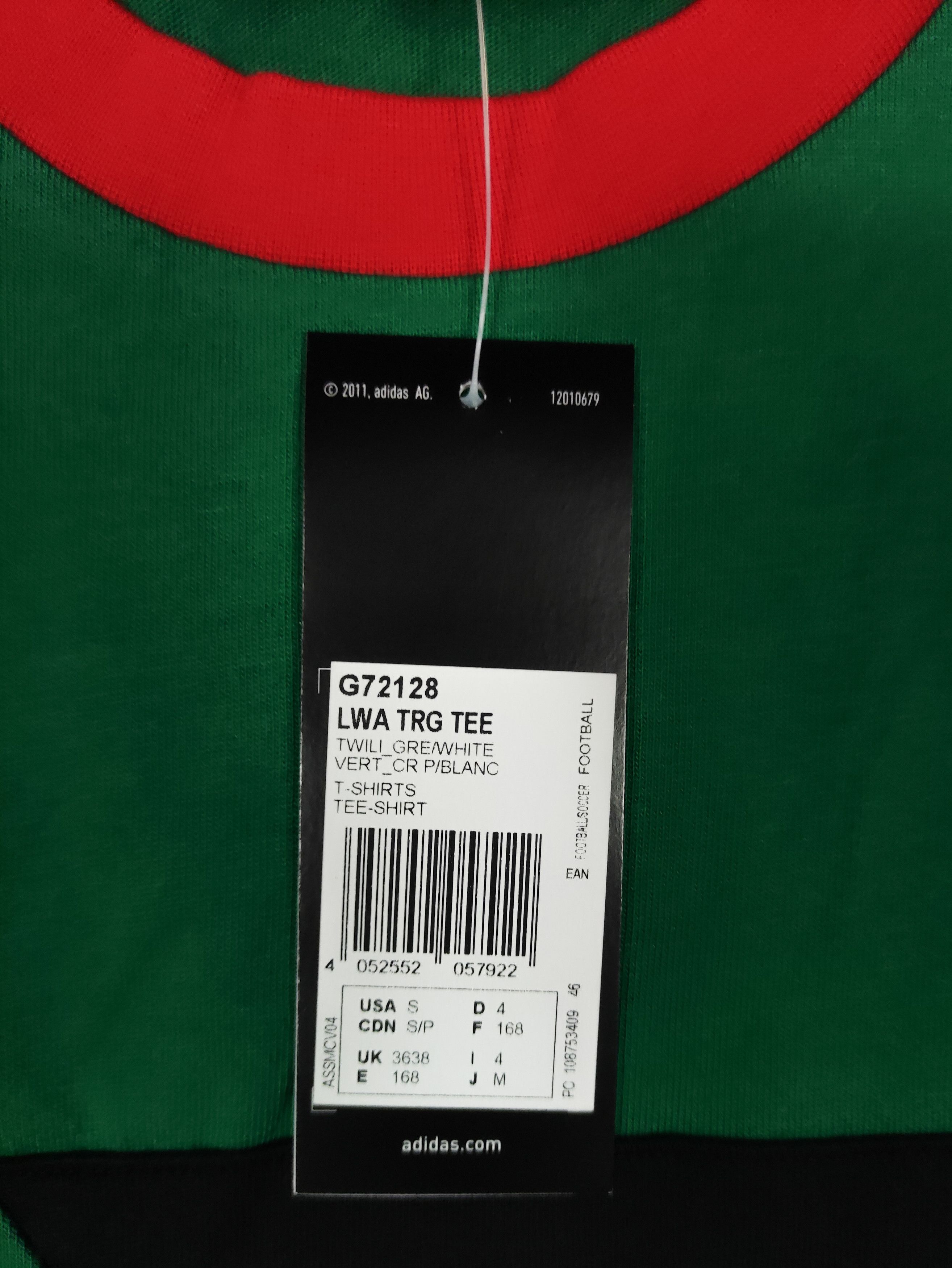 Adidas BNWT Legia Warszawa 2013 2014 Adidas Training Shirt Size US S / EU 44-46 / 1 - 6 Thumbnail