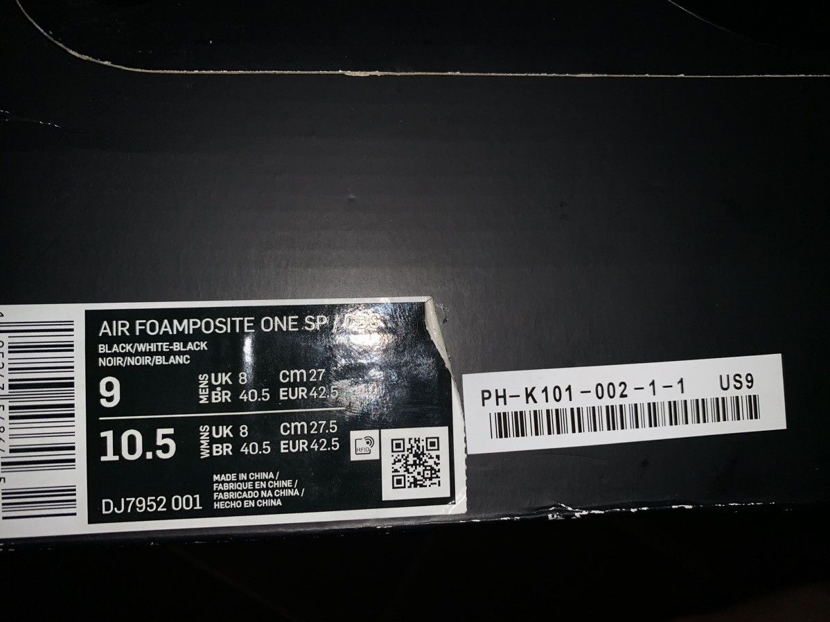 comme de garcon foams