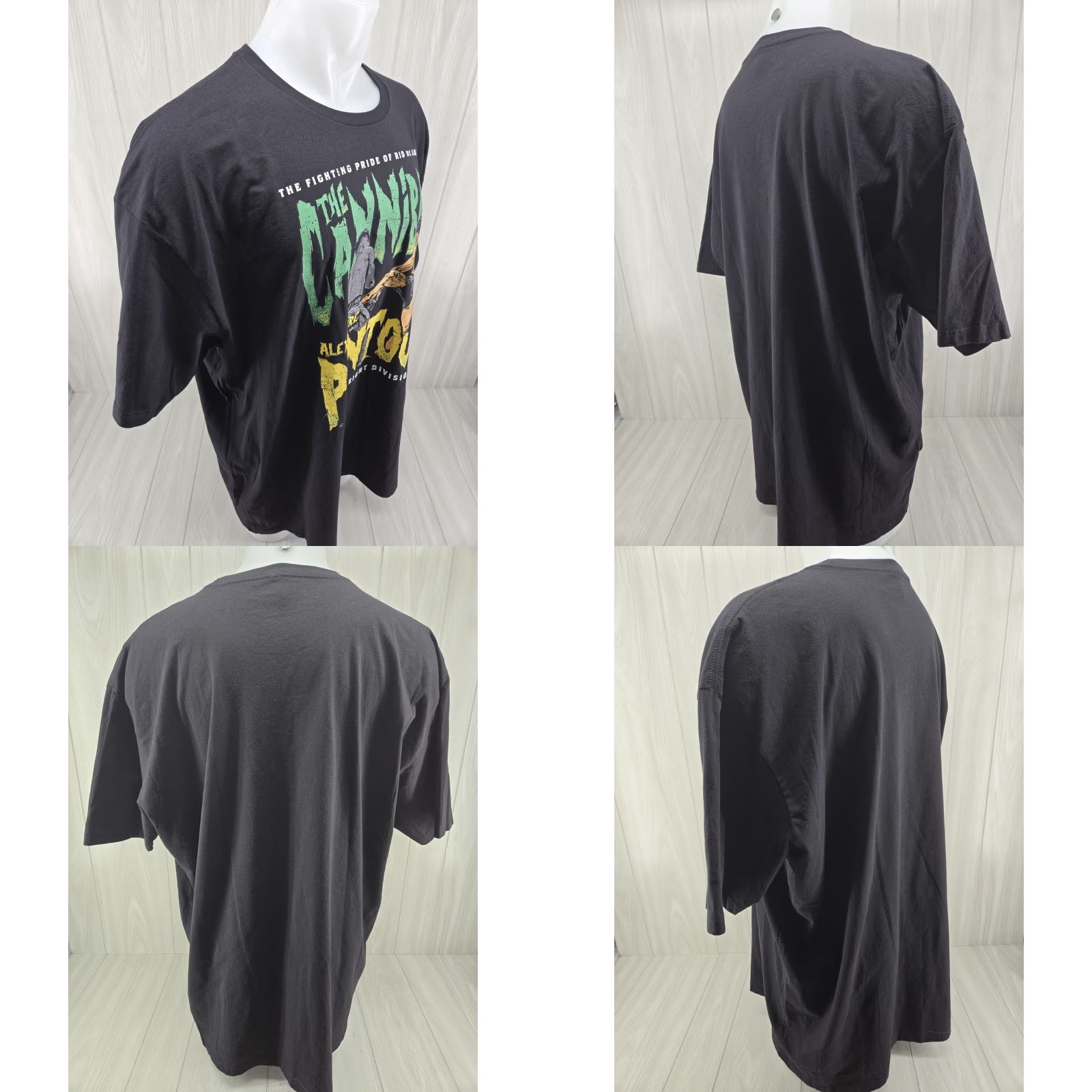 Vintage 500 Level The Cannibal T-Shirt Unisex Adults 4XL Black Cotton Graphic Print MMA 90s? Size US XXL / EU 58 / 5 - 8 Thumbnail