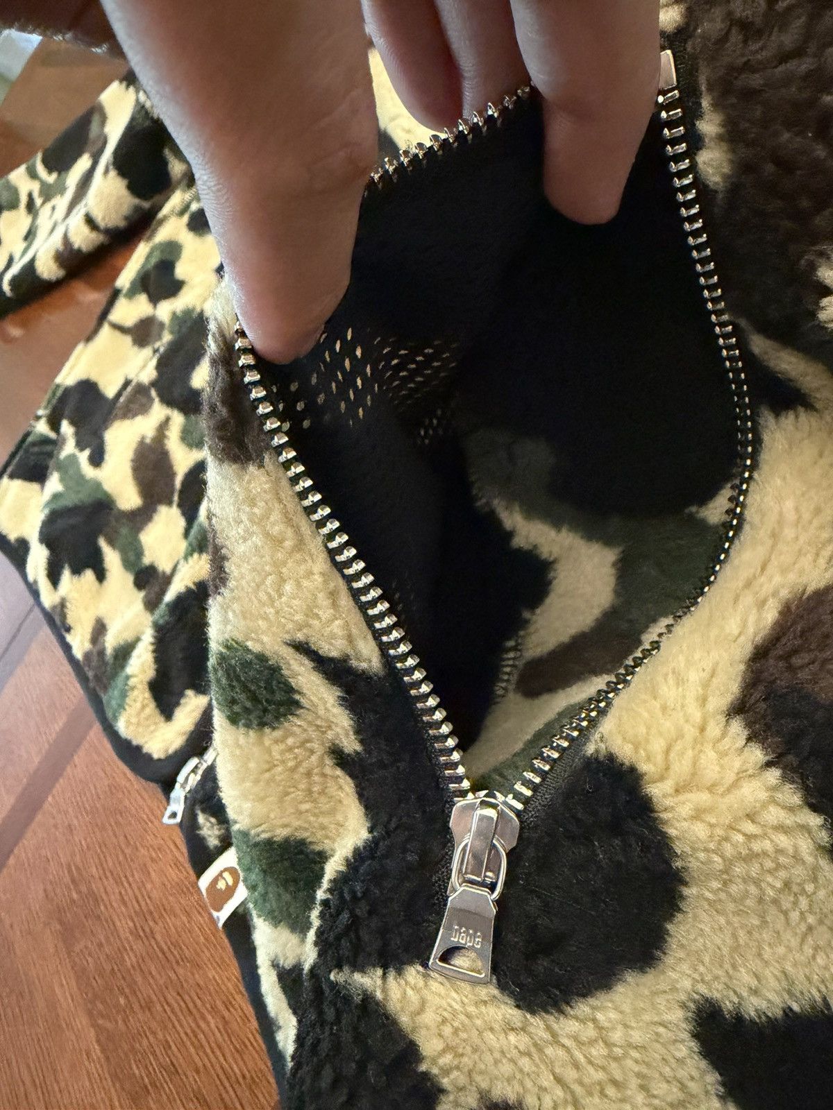 Bape BAPE BOA FLEECE, 1ST CAMO YELLOW Size US XL / EU 56 / 4 - 3 Thumbnail