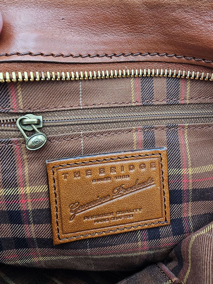 Other The Bridge Brown Leather Crossbody Bag Size ONE SIZE - 11 Thumbnail