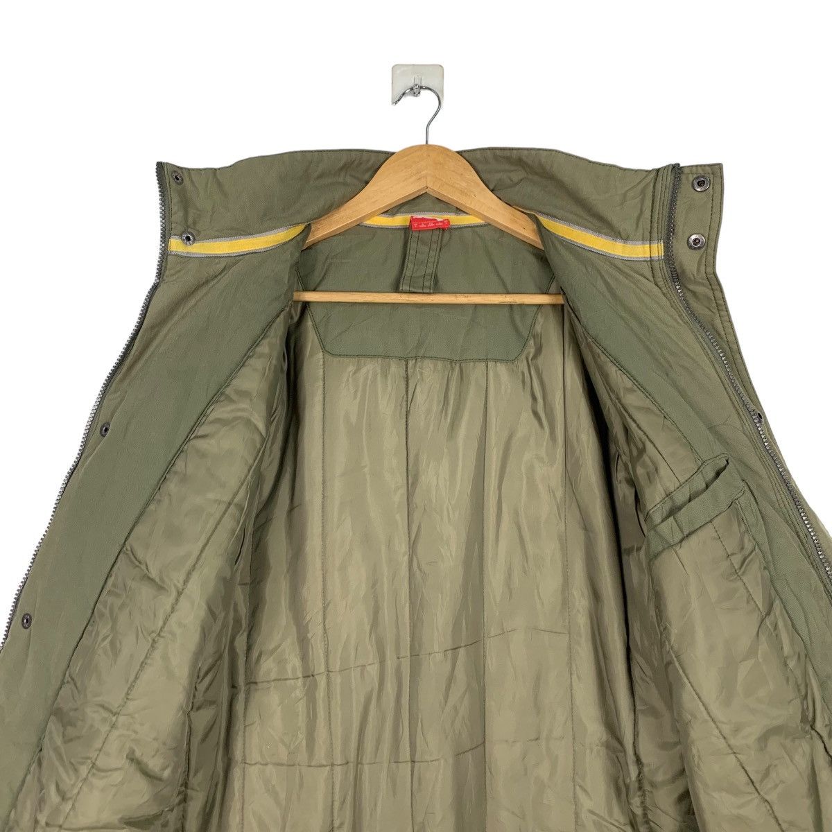 Puma PUMA Four Pocket Hooded Green Jacket #1126-C51 Size US L / EU 52-54 / 3 - 11 Thumbnail