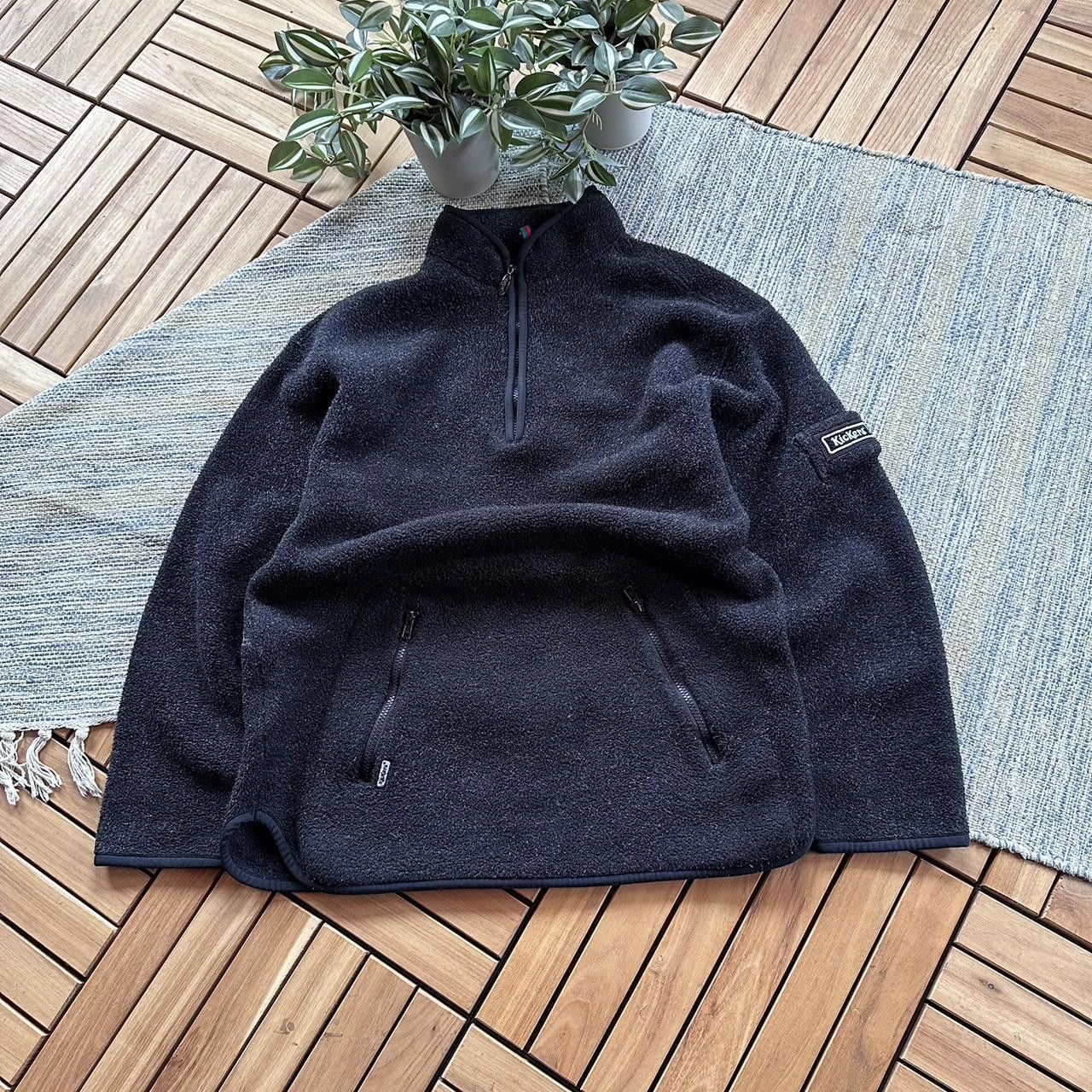 Kickers Vintage Y2K Kickers Logo Half Zip Fleece Sweatshirt Size US M / EU 48-50 / 2 - 1 Thumbnail