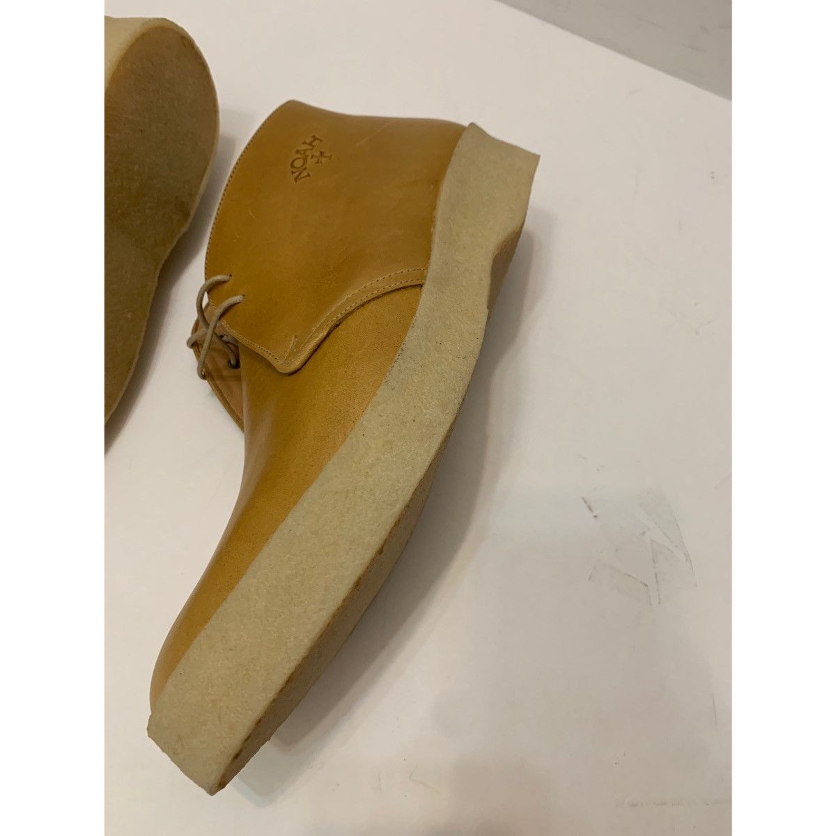 Noah NOAH ➕ SANDERS WAXED LEATHER CHUKKA BOOTS Size US 8 / EU 41 - 11 Thumbnail