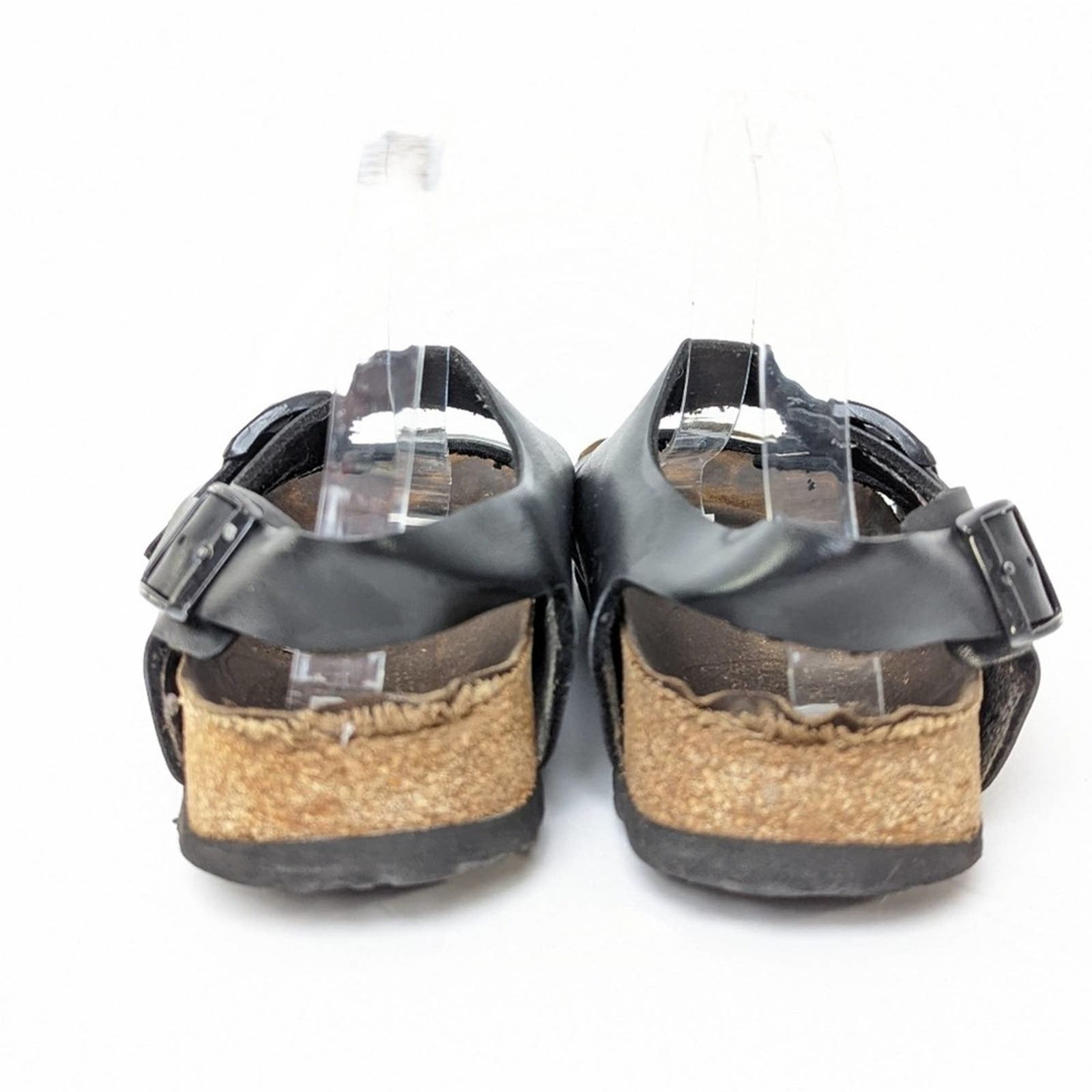 Birkenstock Birkenstock Black Leather Milano Sandals - 8 Size US 8 / IT 38 - 9 Thumbnail