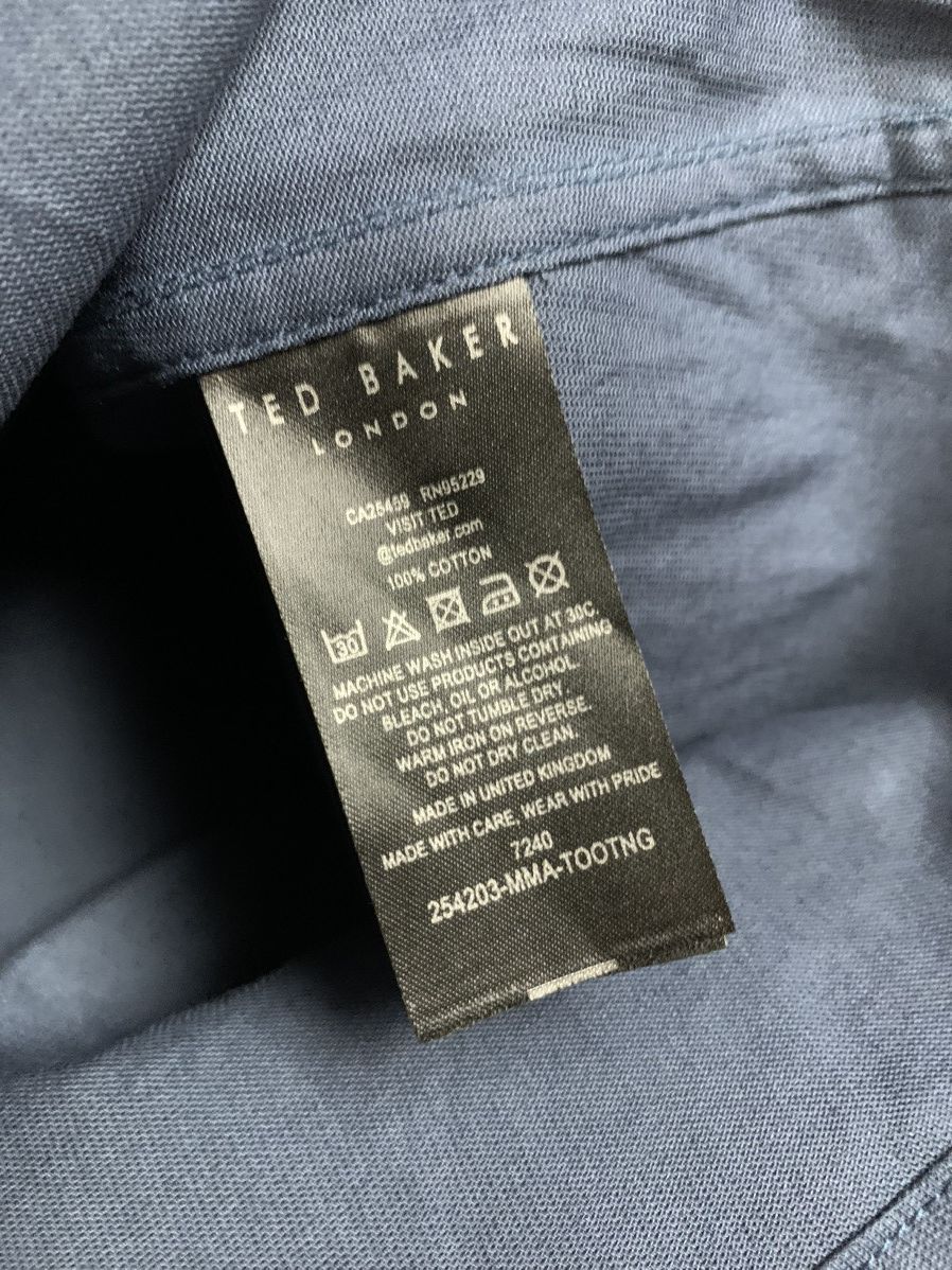 Ted Baker Ted Baker No Ordinary Designer Label 1 pocket Shirt Size US L / EU 52-54 / 3 - 5 Thumbnail
