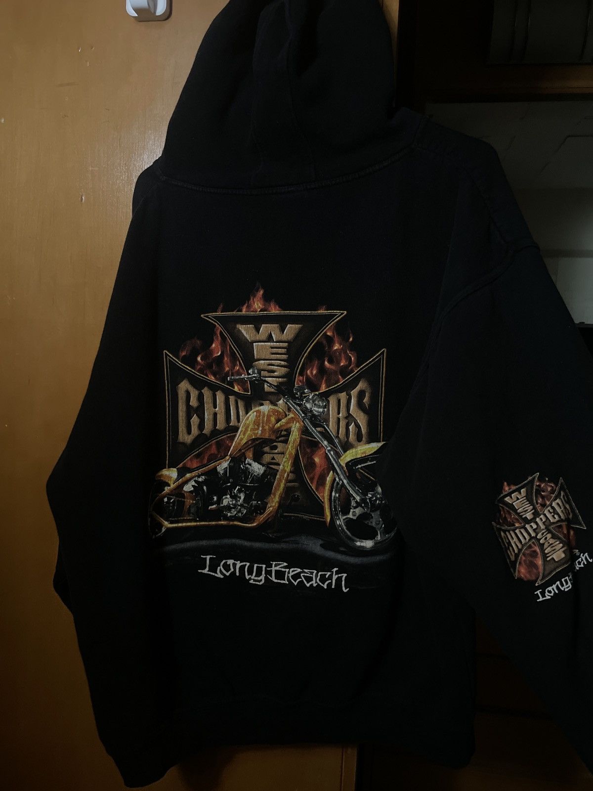 Vintage × West Coast Choppers Vintage West Coast Choppers Hoodie Size US M / EU 48-50 / 2 - 2 Thumbnail