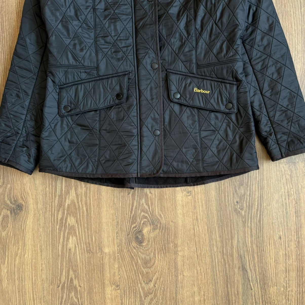 Barbour Barbour Cavalary Polarquilt Quilted Jacket Black Women’s Size L / US 10 / IT 46 - 3 Thumbnail