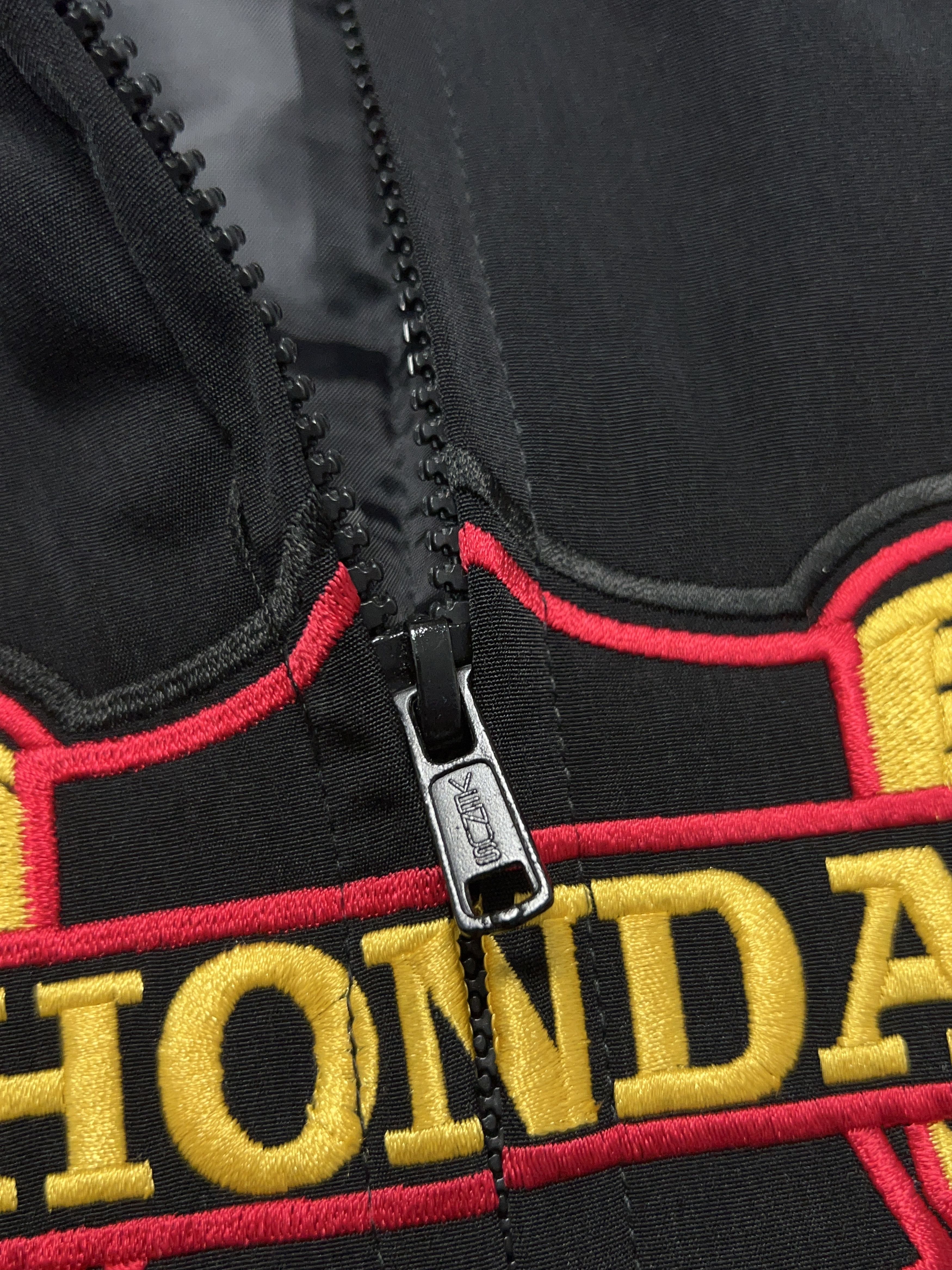 Honda Mens Sport Team Racing Gold Wing Embroidery Jacket ZIp Size US L / EU 52-54 / 3 - 4 Thumbnail