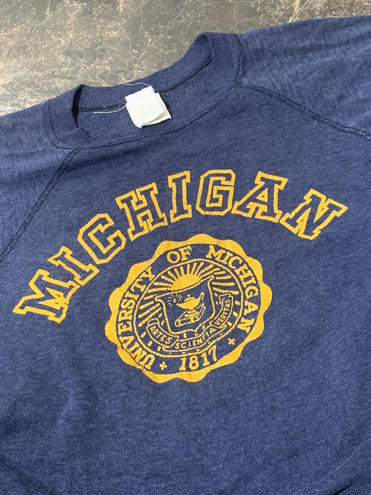 Vintage Rare Vintage 80's University of michigan Sweatshirt Size US M / EU 48-50 / 2 - 3 Thumbnail