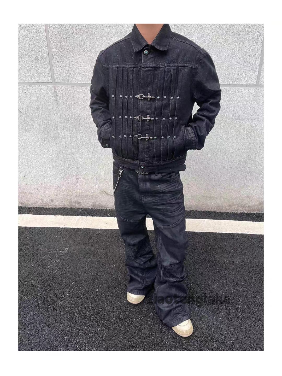 Vintage xz denim workwear outdoor sports hiphop jacket Size US XL / EU 56 / 4 - 6 Thumbnail