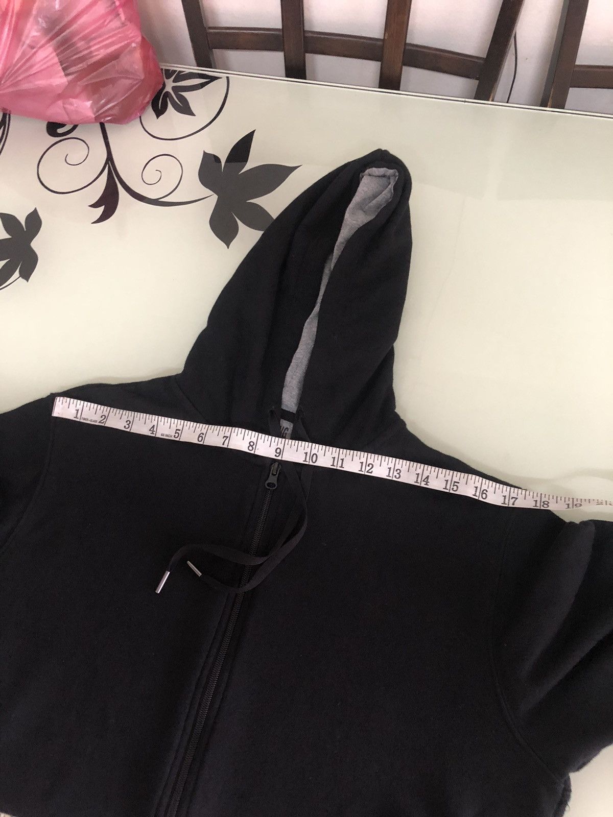 Katharine Hamnett London Minimalist Zip Up Hoodie