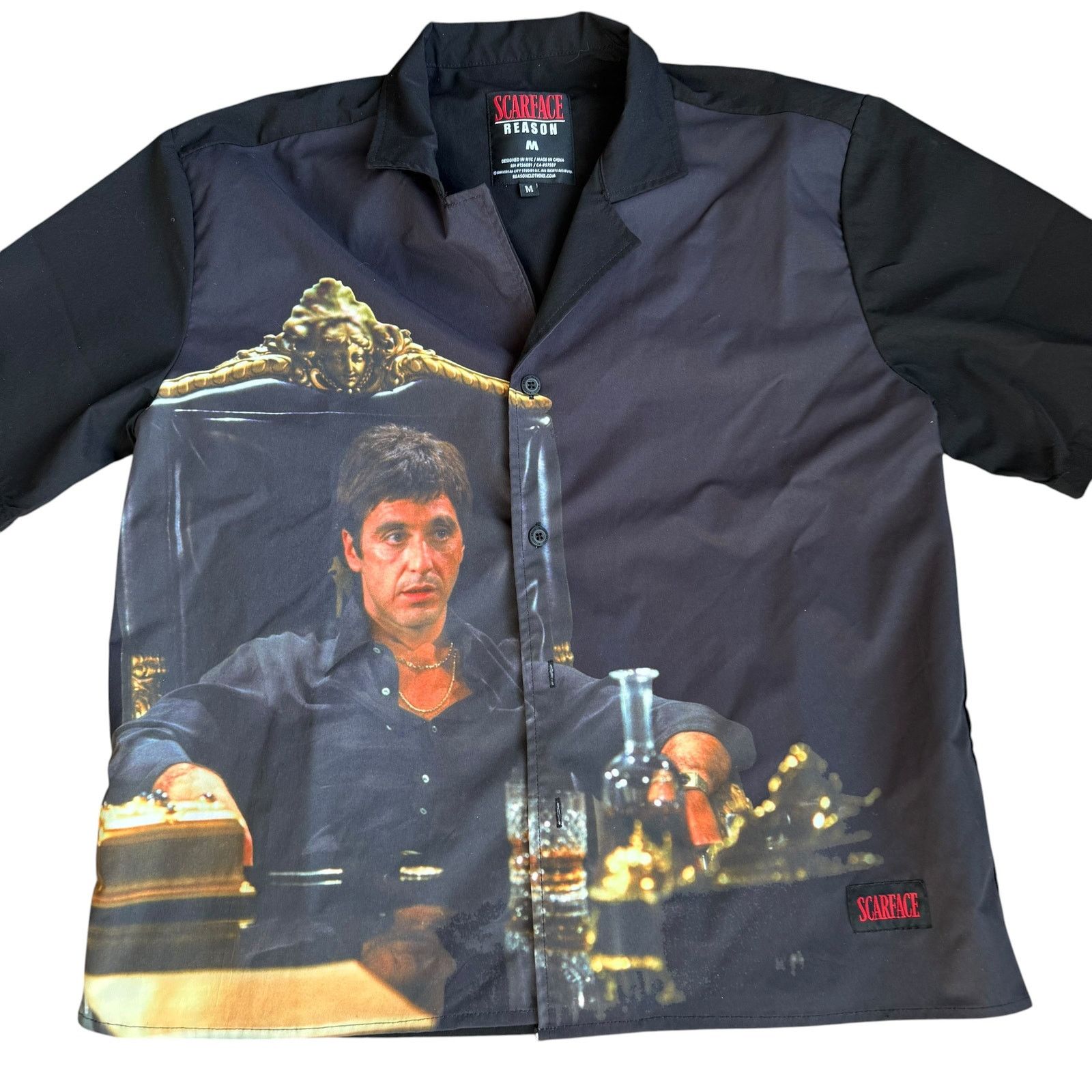 Reason Scarface x Reason Button Up Mens Medium Size US M / EU 48-50 / 2 - 2 Thumbnail