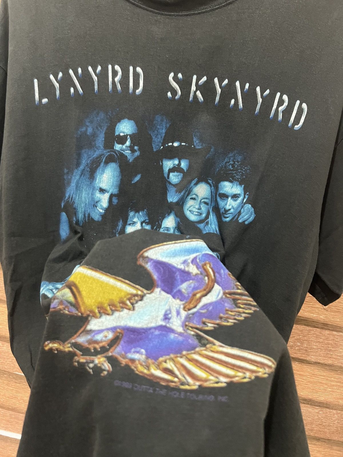 Band Tees × Vintage Vintage 1993 Lynrd Skynrd Outta The Hole Album Tour Size US L / EU 52-54 / 3 - 3 Thumbnail